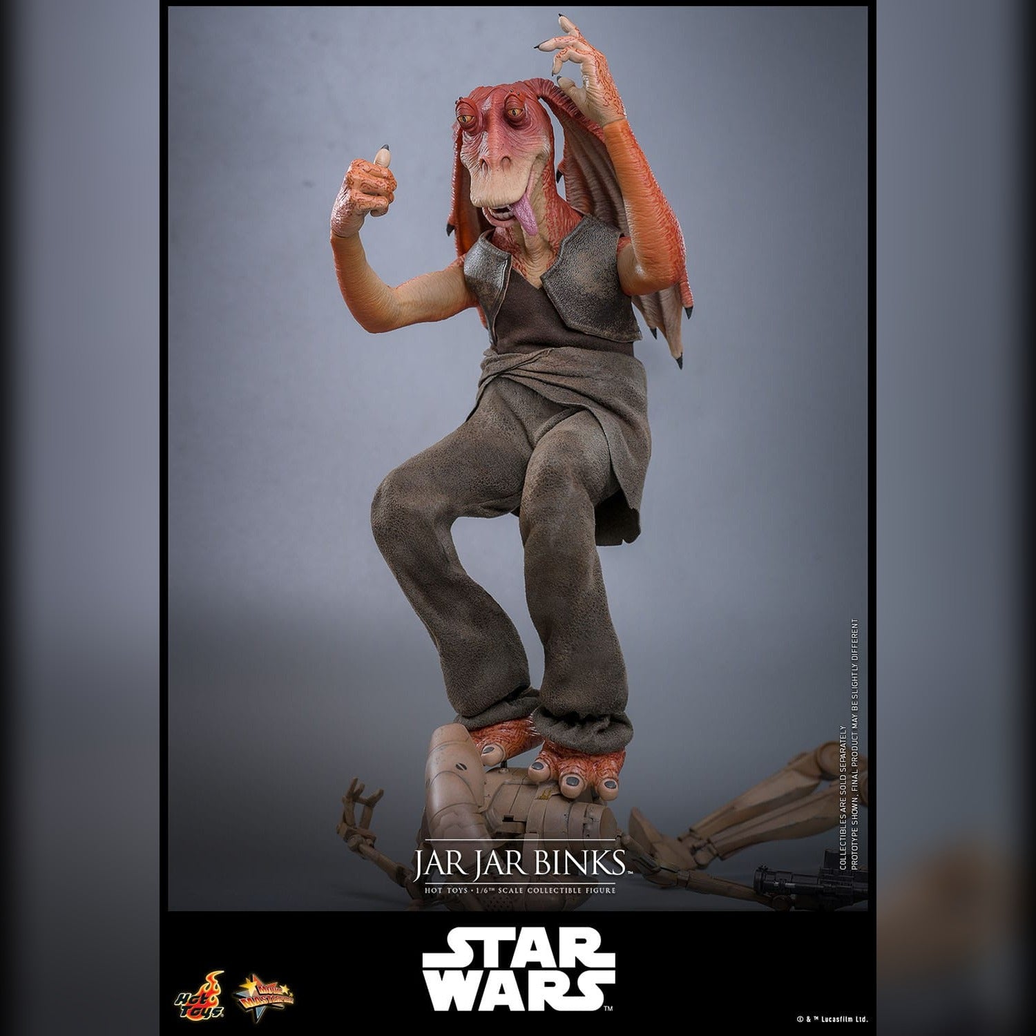 Star Wars: Episode I: The Phatom Menace: Jar Jar Binks: 1/6th Action Figure - Hot Toys Action Figure