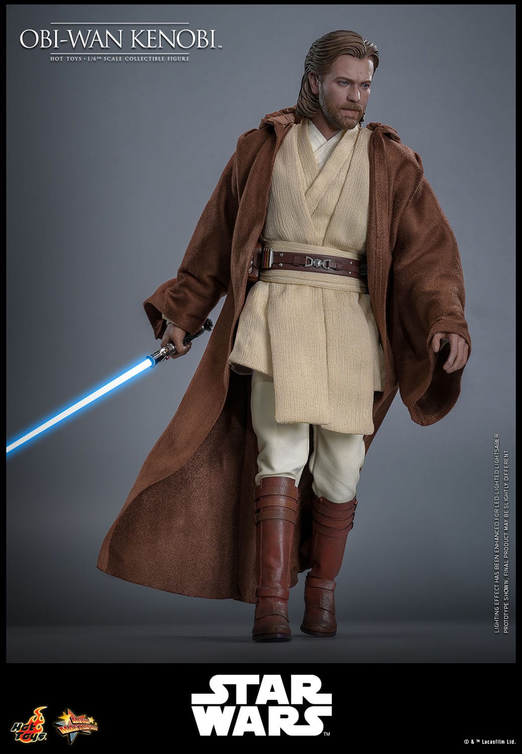 Star Wars: Episode II: Attack Of The Clones: Obi-Wan Kenobi: 1/6th - Hot Toys Action Figures