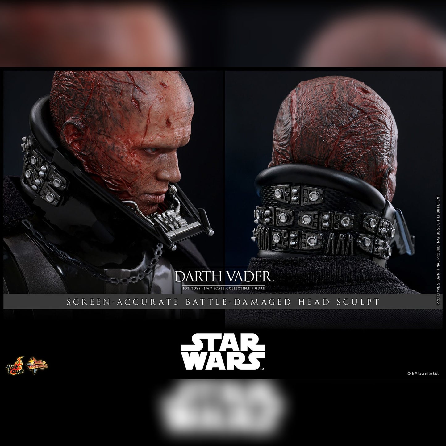 Star Wars: Episode III: Darth Vader: 1/6th MMS810 - Hot Toys Action Figures