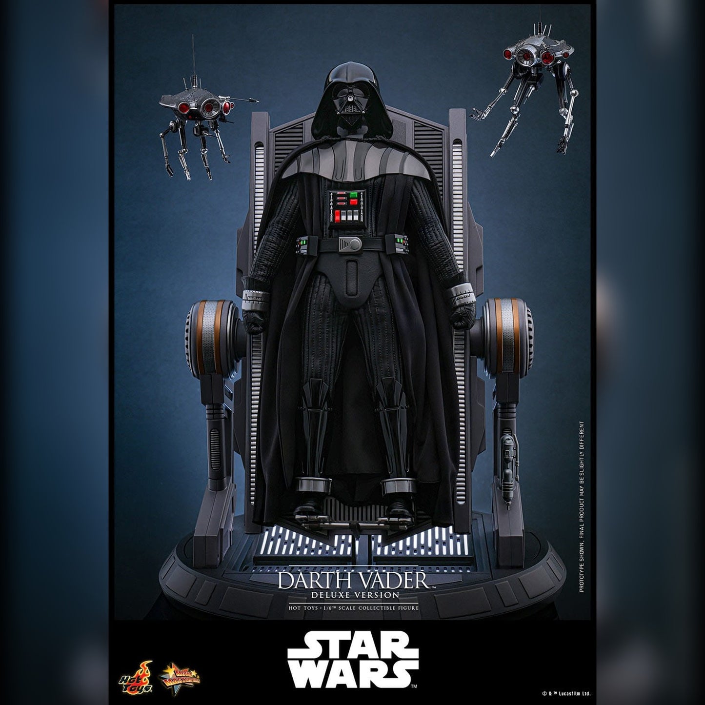 Star Wars: Episode III: Darth Vader: Deluxe: 1/6th MMS810 - Hot Toys Action Figures