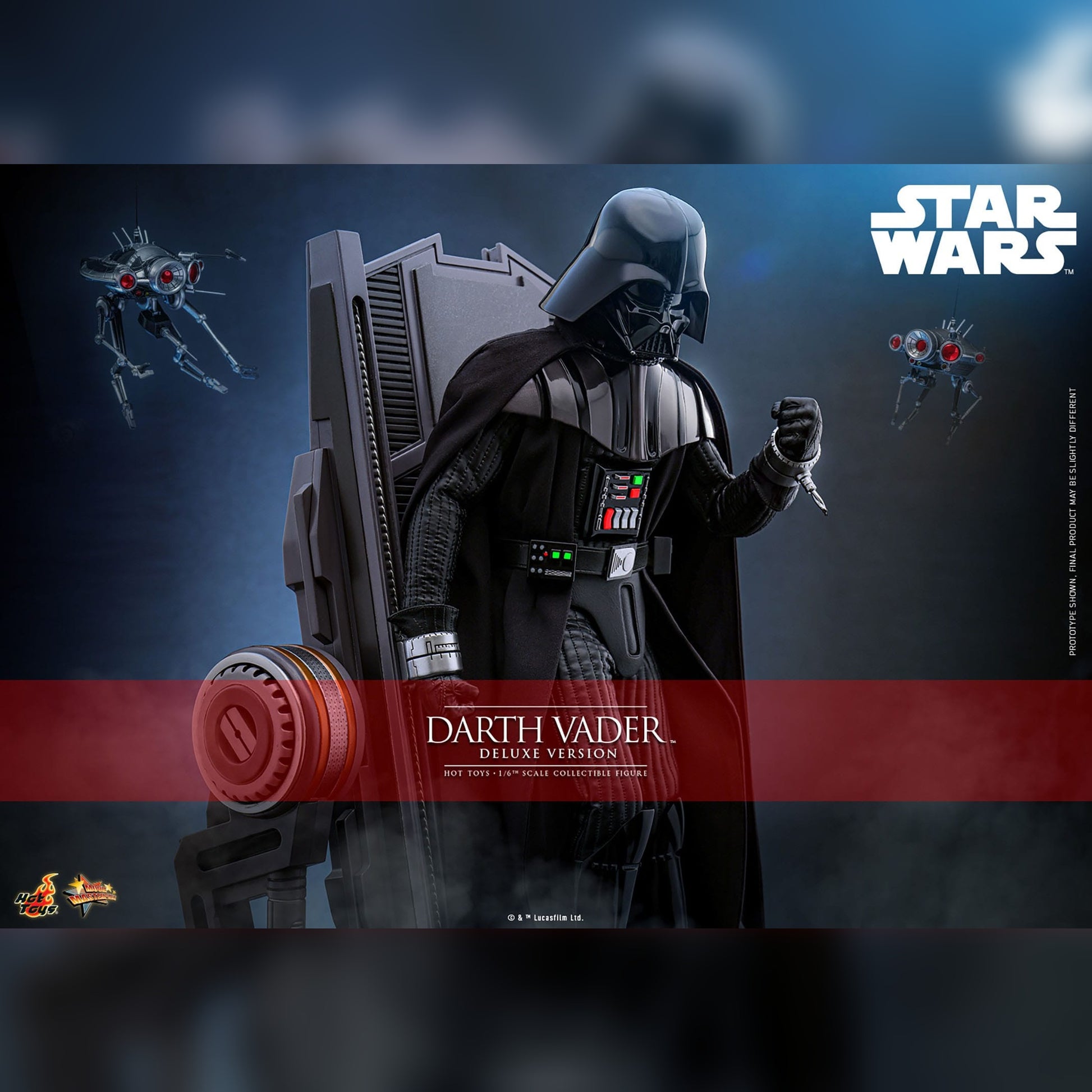 Star Wars: Episode III: Darth Vader: Deluxe: 1/6th MMS810 - Hot Toys Action Figures