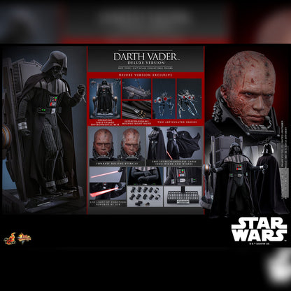 Star Wars: Episode III: Darth Vader: Deluxe: 1/6th MMS810 - Hot Toys Action Figures