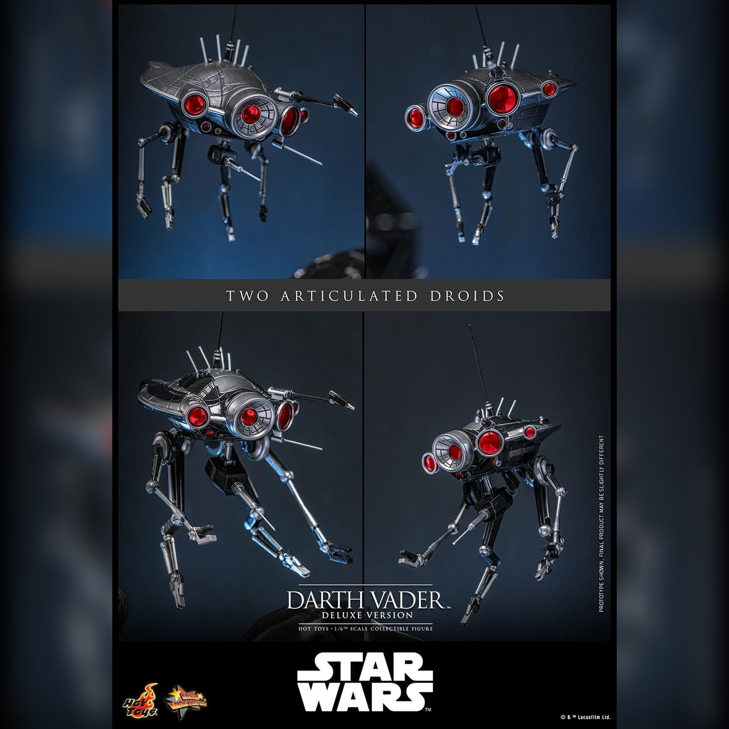 Star Wars: Episode III: Darth Vader: Deluxe: 1/6th MMS810 - Hot Toys Action Figures