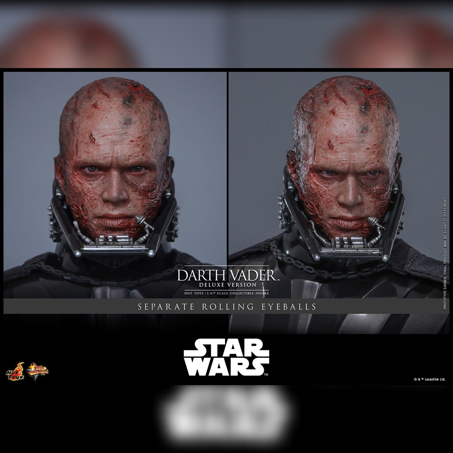 Star Wars: Episode III: Darth Vader: Deluxe: 1/6th MMS810 - Hot Toys Action Figures