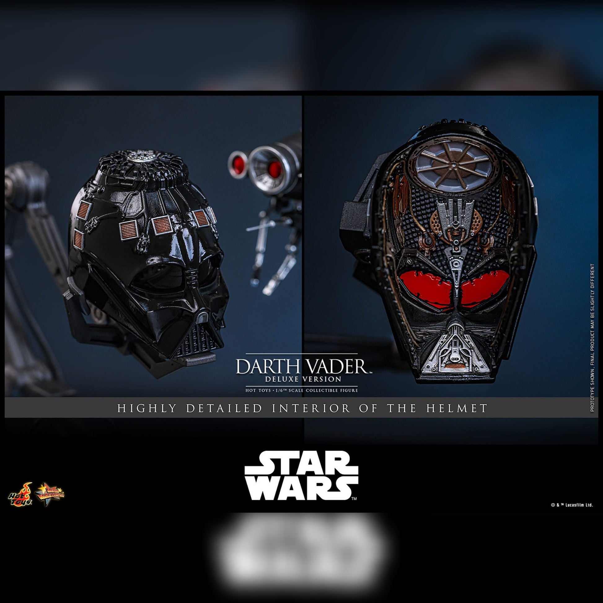 Star Wars: Episode III: Darth Vader: Deluxe: 1/6th MMS810 - Hot Toys Action Figures
