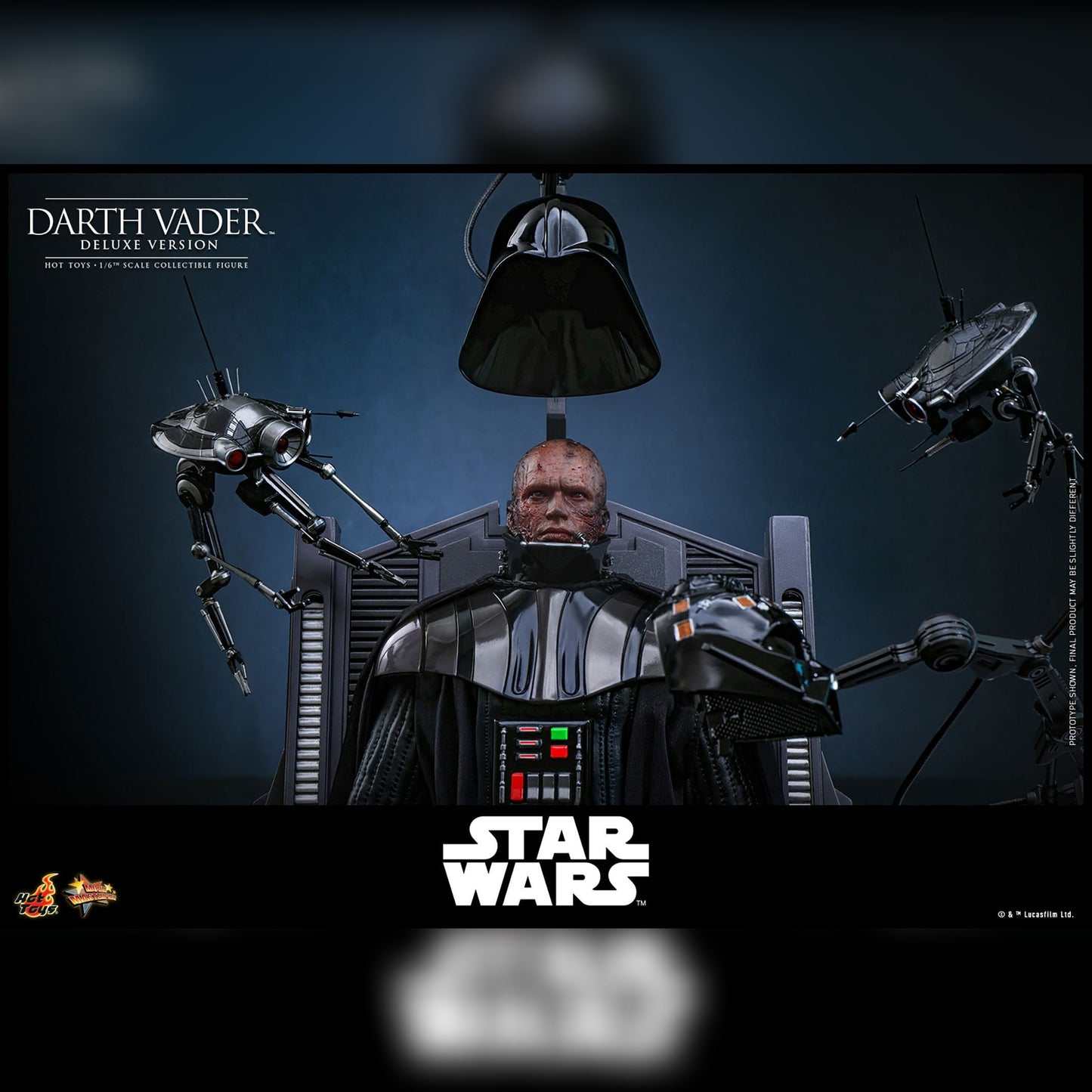 Star Wars: Episode III: Darth Vader: Deluxe: 1/6th MMS810 - Hot Toys Action Figures