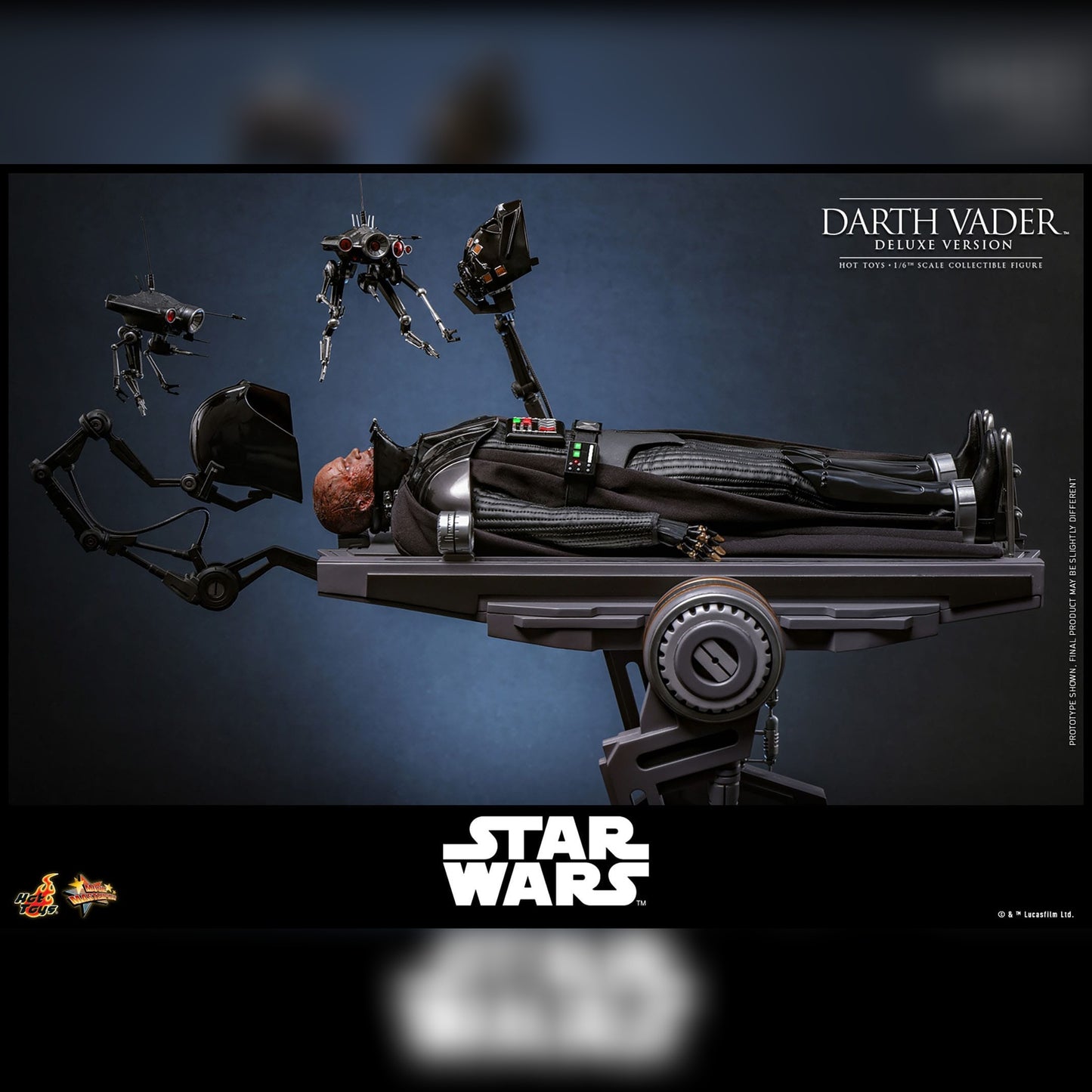 Star Wars: Episode III: Darth Vader: Deluxe: 1/6th MMS810 - Hot Toys Action Figures
