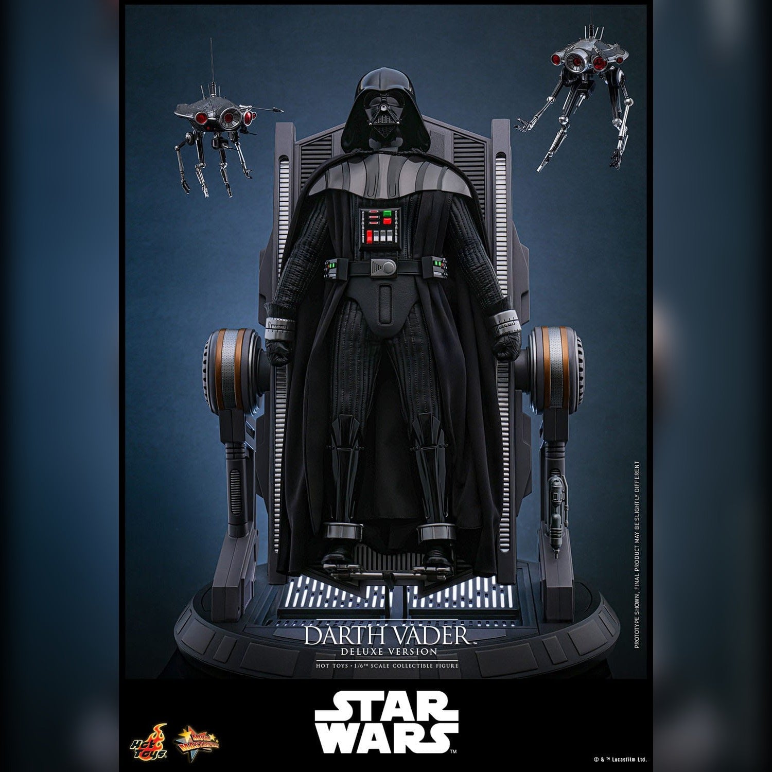 Star Wars: Episode III: Darth Vader: Deluxe: 1/6th Scale Action Figure: Hot Toys MMS810 Hot Toys