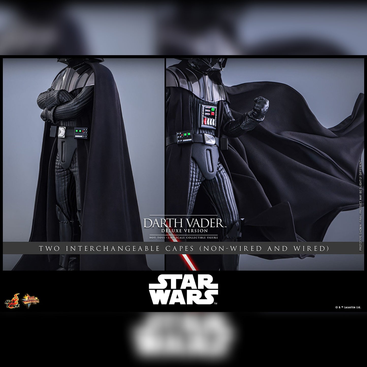 Star Wars: Episode III: Darth Vader: Deluxe: 1/6th Scale Action Figure: Hot Toys MMS810 Hot Toys