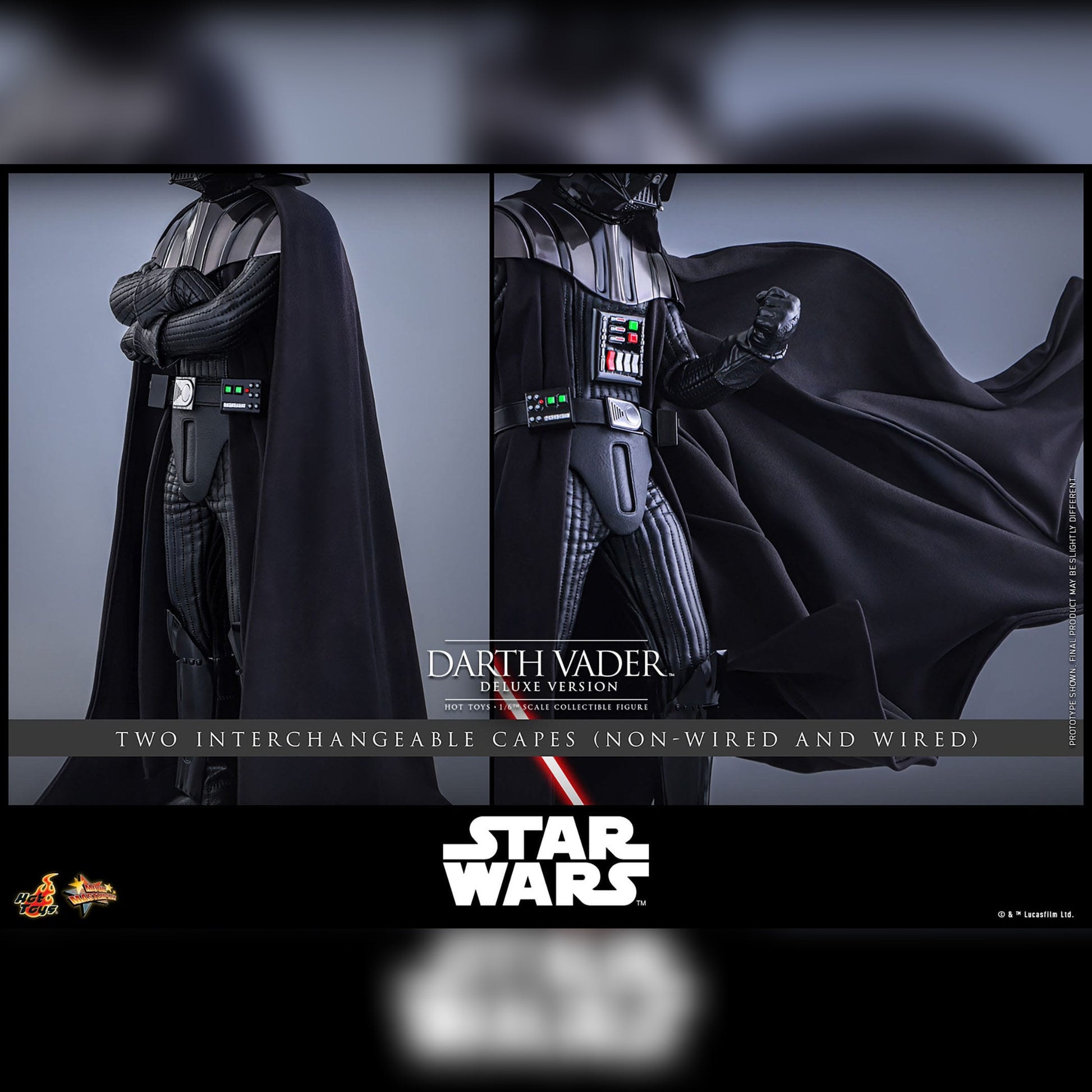 Star Wars: Episode III: Darth Vader: Deluxe: 1/6th Scale Action Figure: Hot Toys MMS810 Hot Toys