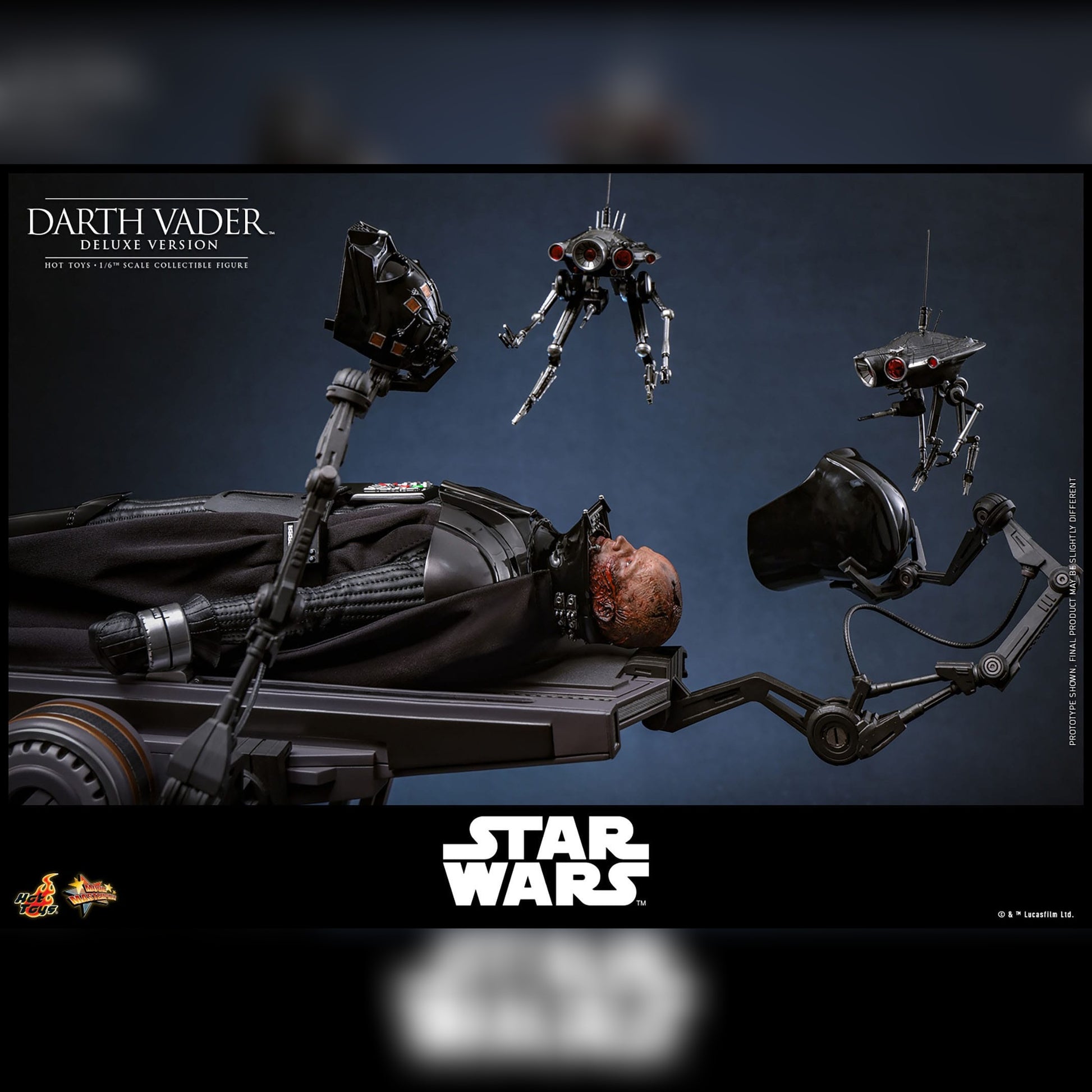 Star Wars: Episode III: Darth Vader: Deluxe: 1/6th Scale Action Figure: Hot Toys MMS810 Hot Toys