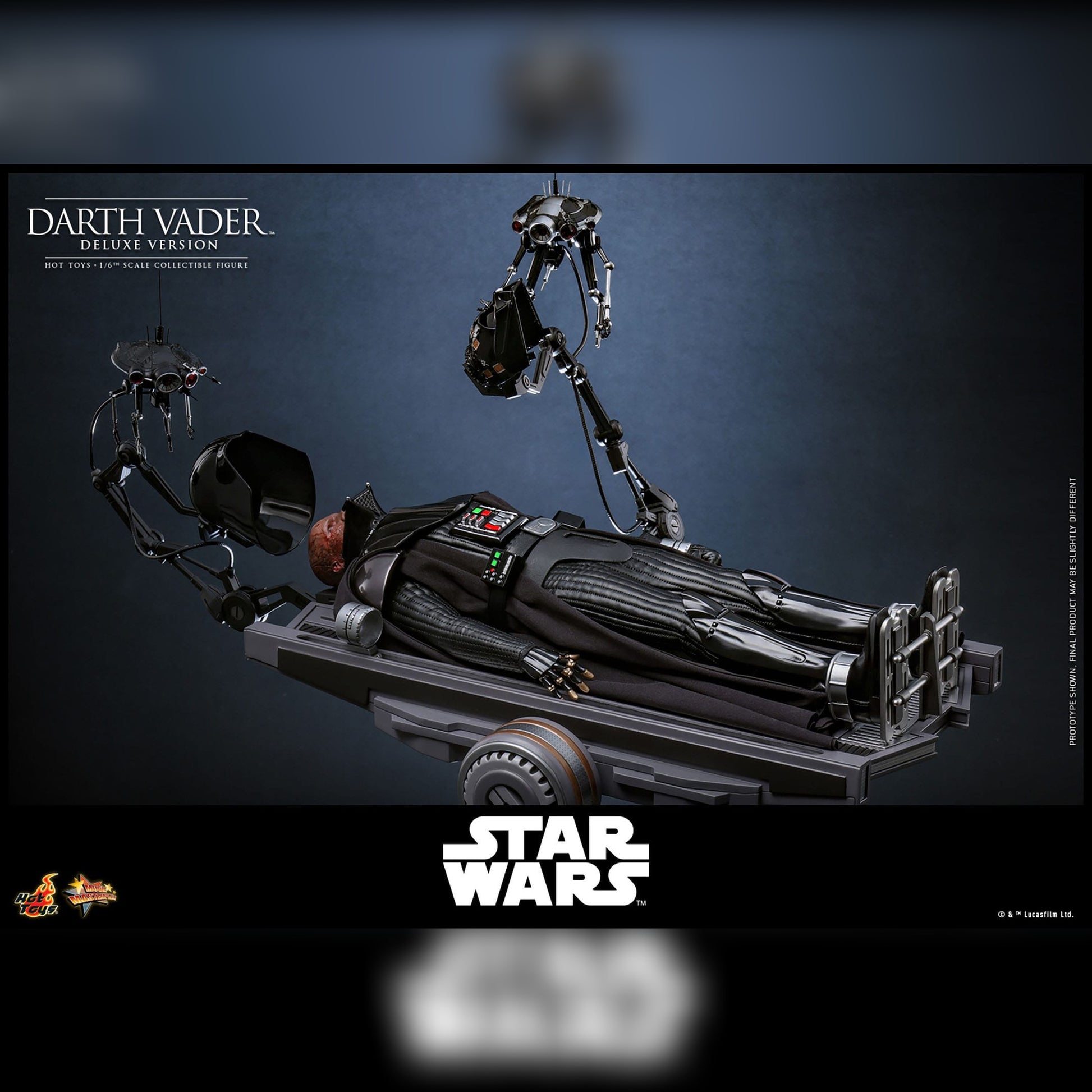 Star Wars: Episode III: Darth Vader: Deluxe: 1/6th Scale Action Figure: Hot Toys MMS810 Hot Toys