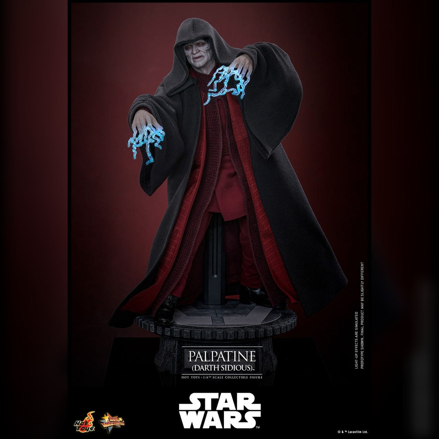 Star Wars: Episode III: Palpatine (Darth Sidious) 1/6th - Hot Toys Action Figures