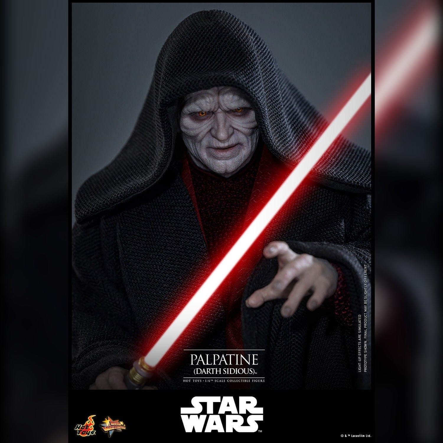 Star Wars: Episode III: Palpatine (Darth Sidious) 1/6th Scale Action Figure - Hot Toys Action Figure