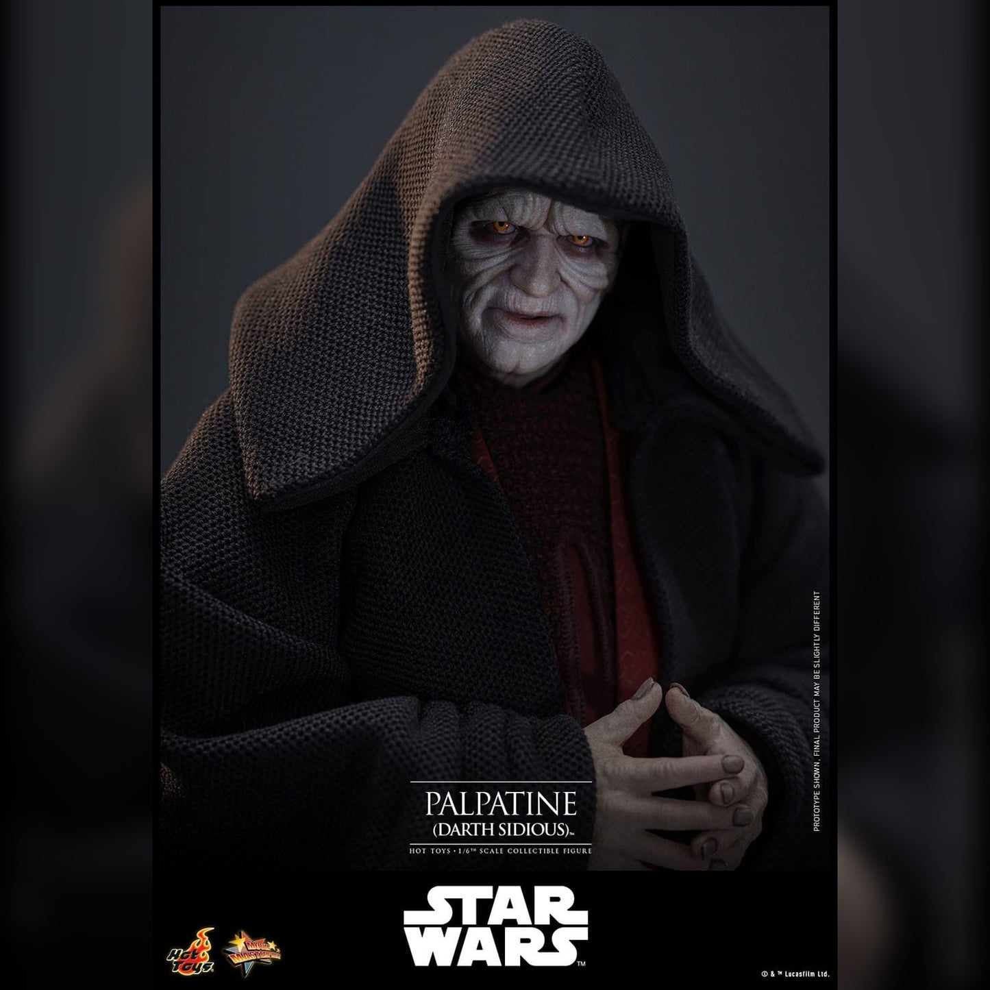 Star Wars: Episode III: Palpatine (Darth Sidious) 1/6th Scale Action Figure - Hot Toys Action Figure
