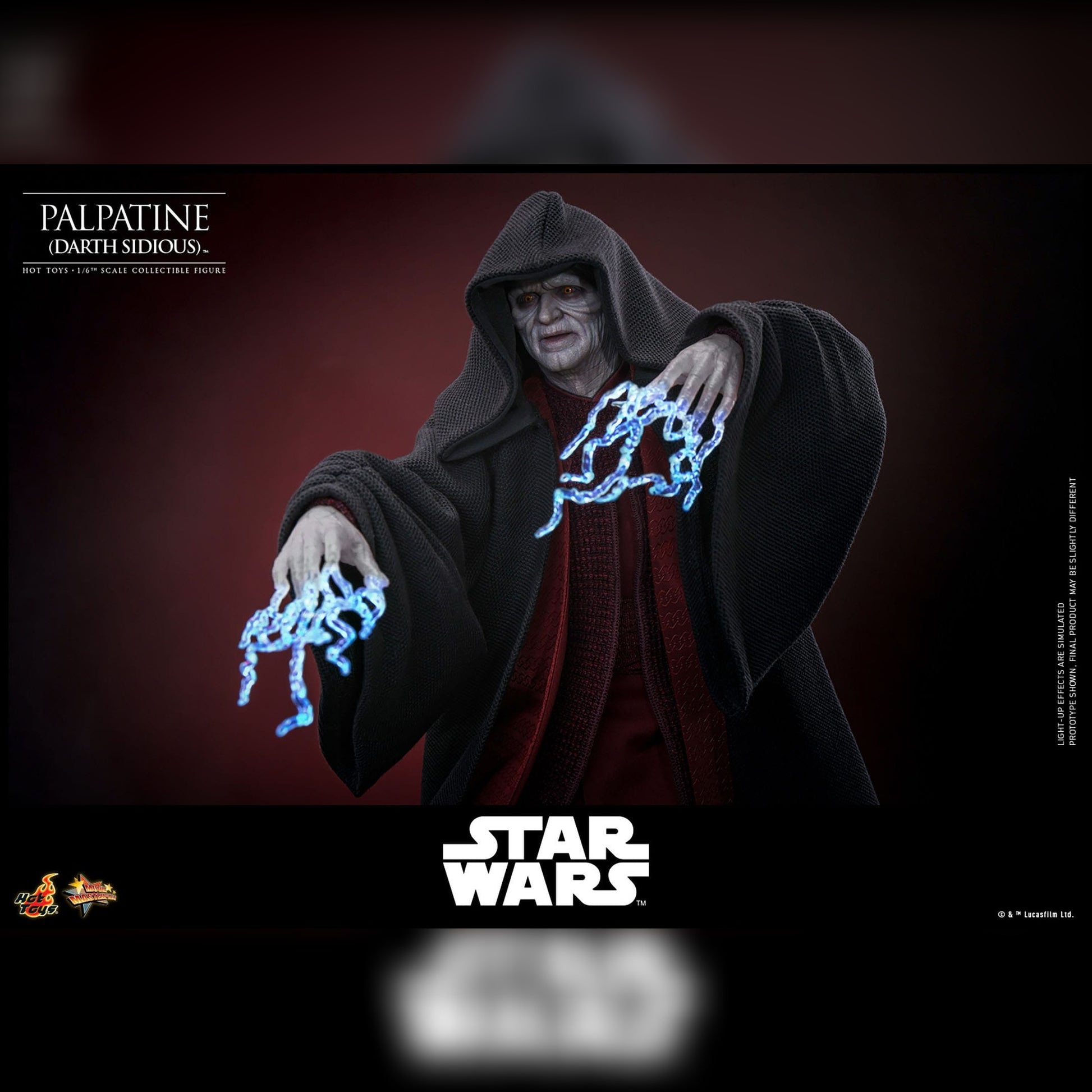 Star Wars: Episode III: Palpatine (Darth Sidious) 1/6th Scale Action Figure - Hot Toys Action Figure