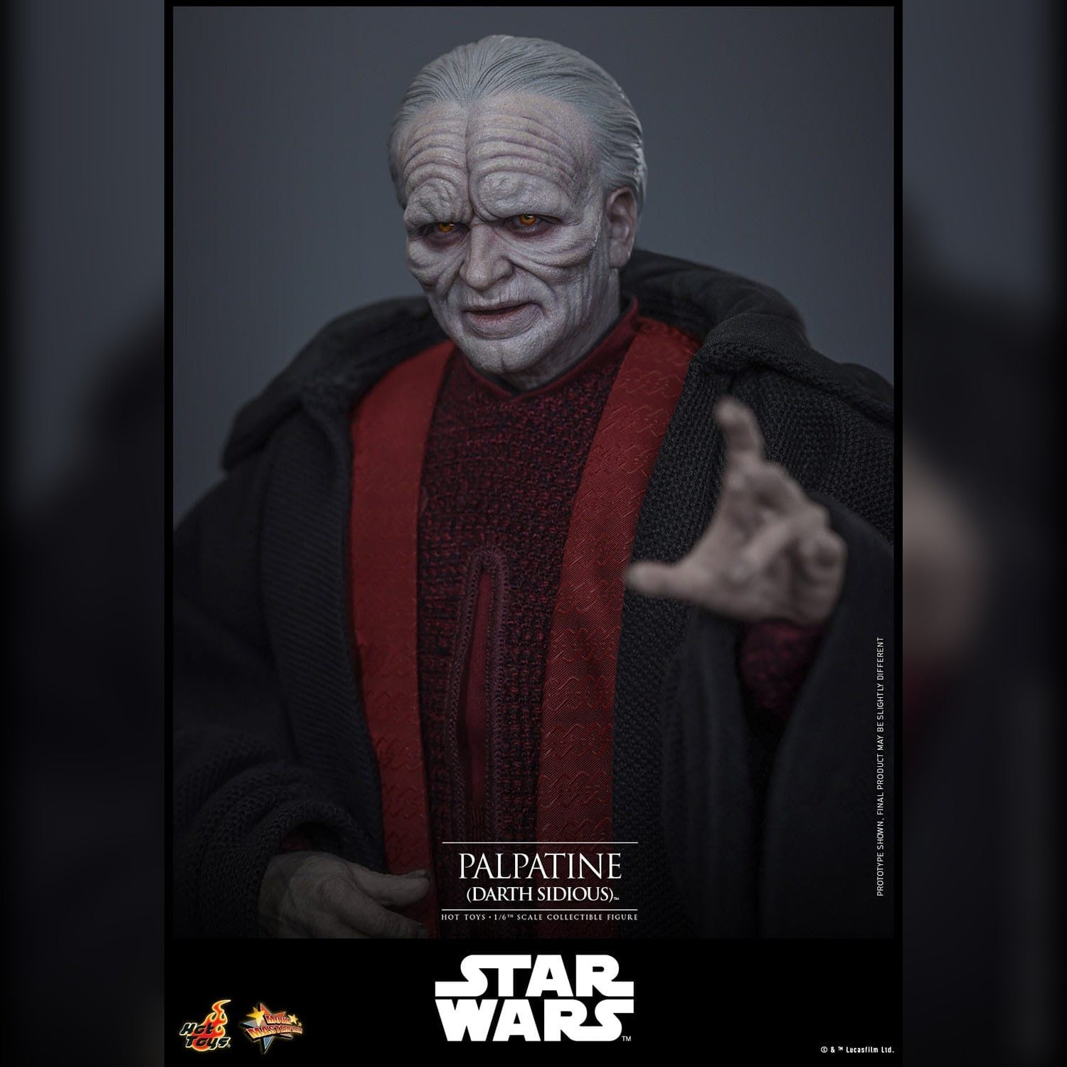 Star Wars: Episode III: Palpatine (Darth Sidious) 1/6th Scale Action Figure - Hot Toys Action Figure