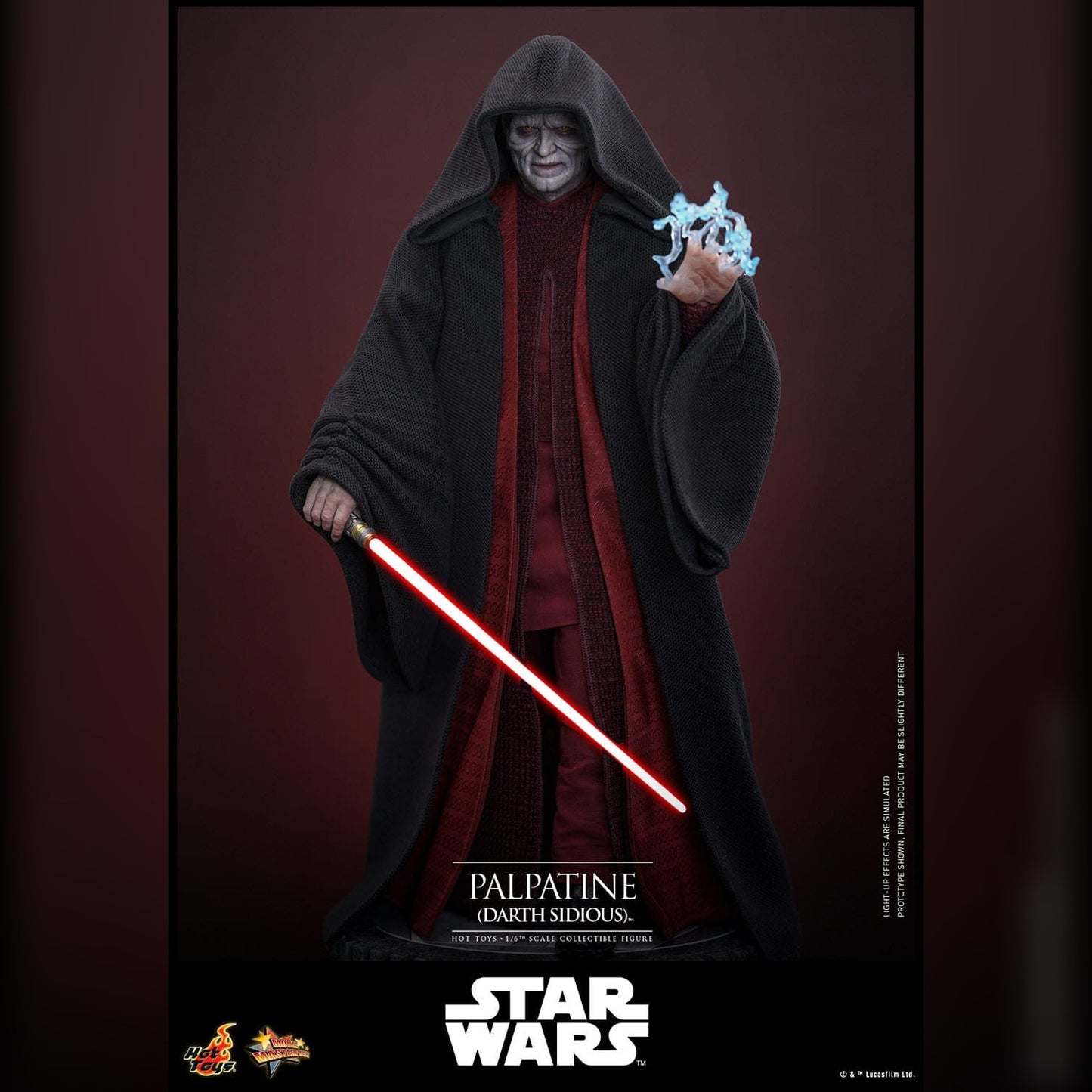 Star Wars: Episode III: Palpatine (Darth Sidious) 1/6th Scale Action Figure - Hot Toys Action Figure