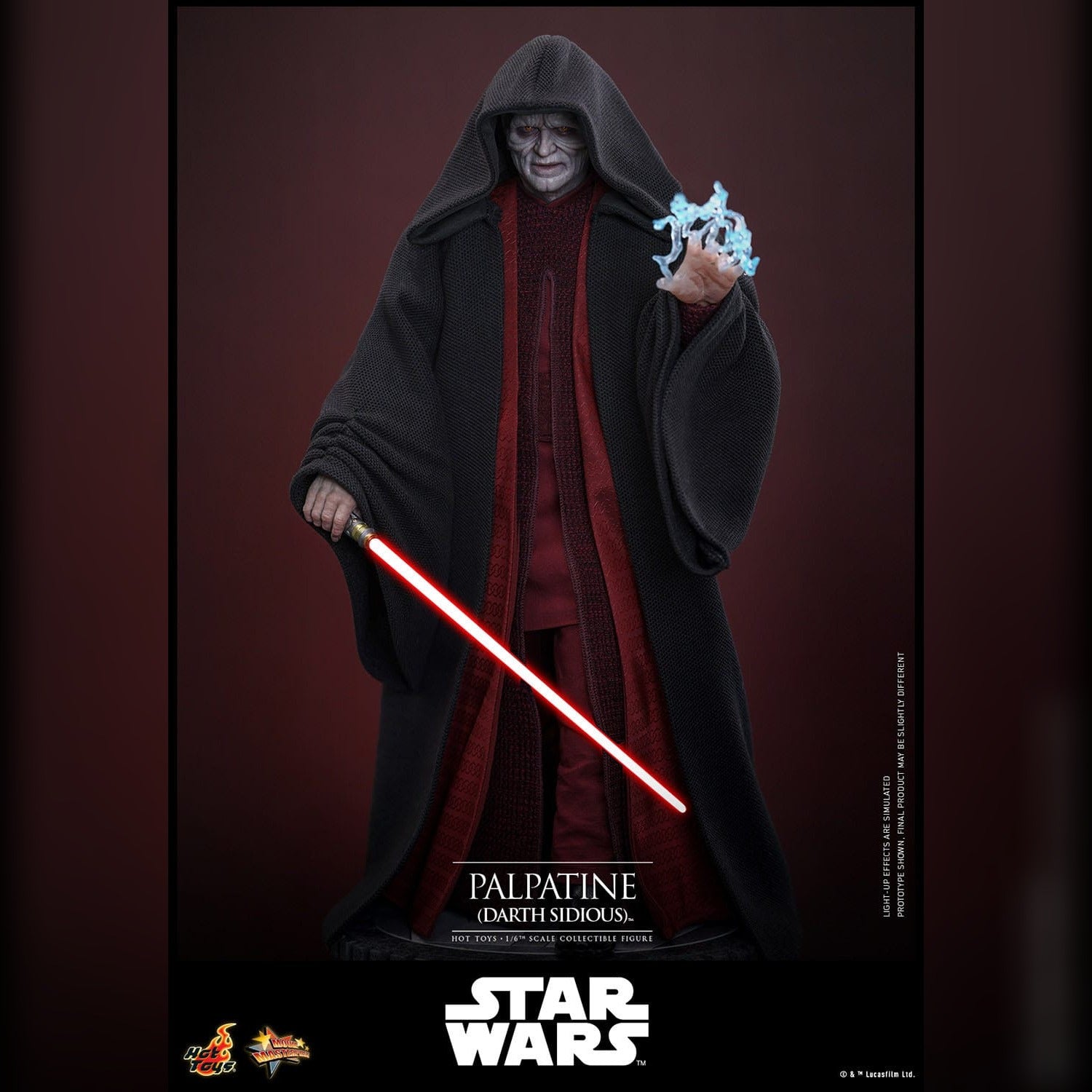 Star Wars: Episode III: Palpatine (Darth Sidious) 1/6th Scale Action Figure - Hot Toys Action Figure