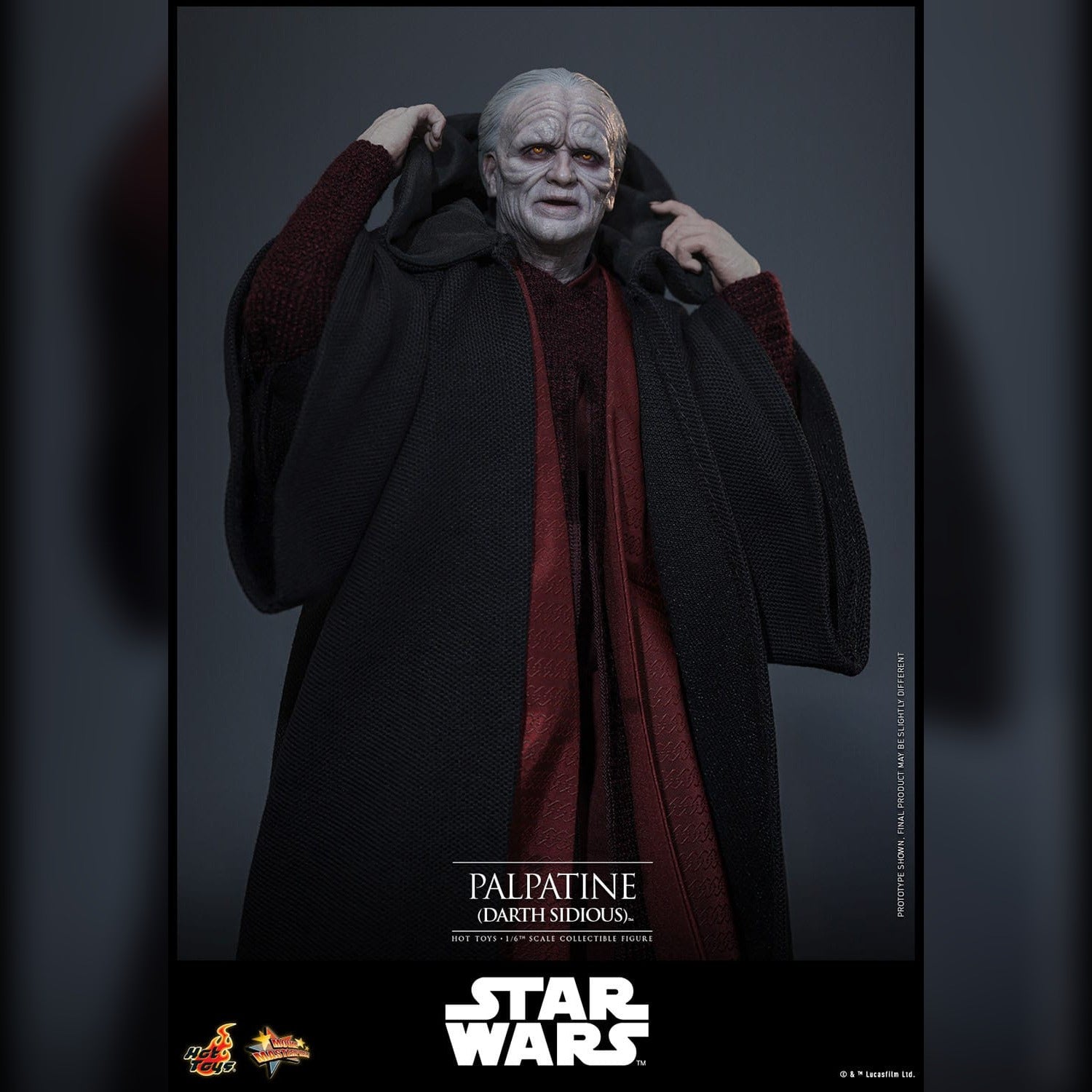 Star Wars: Episode III: Palpatine (Darth Sidious) 1/6th Scale Action Figure - Hot Toys Action Figure
