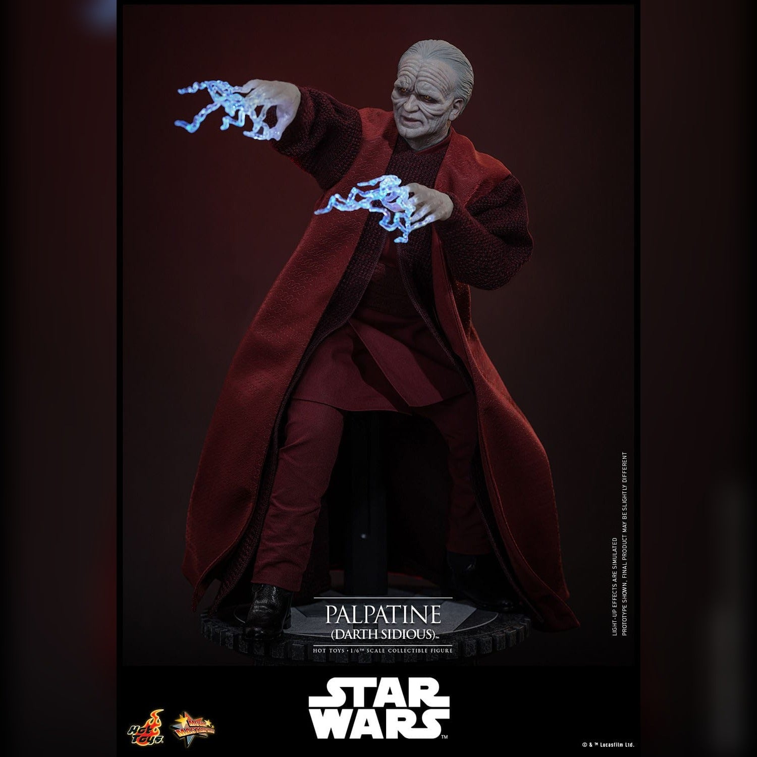 Star Wars: Episode III: Palpatine (Darth Sidious) 1/6th Scale Action Figure - Hot Toys Action Figure