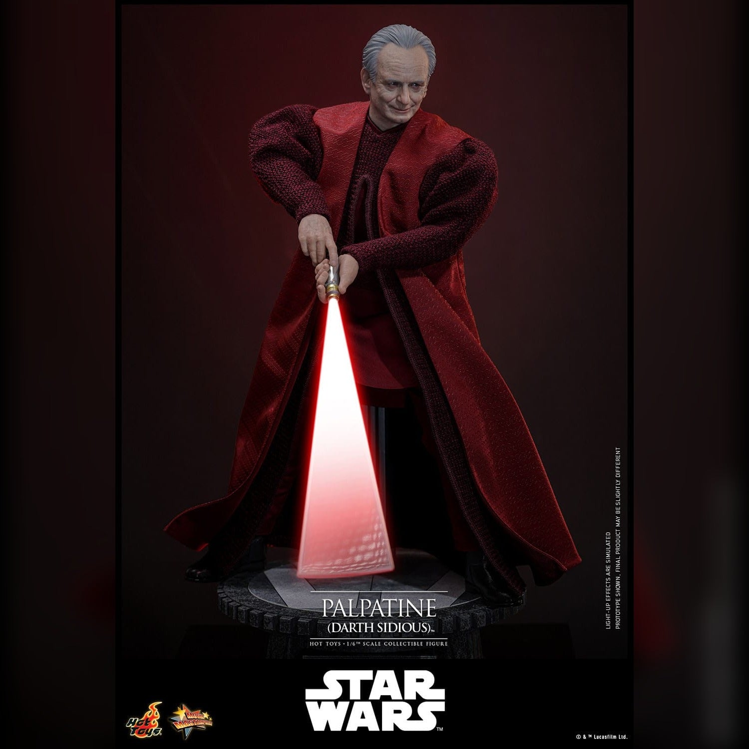 Star Wars: Episode III: Palpatine (Darth Sidious) 1/6th Scale Action Figure - Hot Toys Action Figure