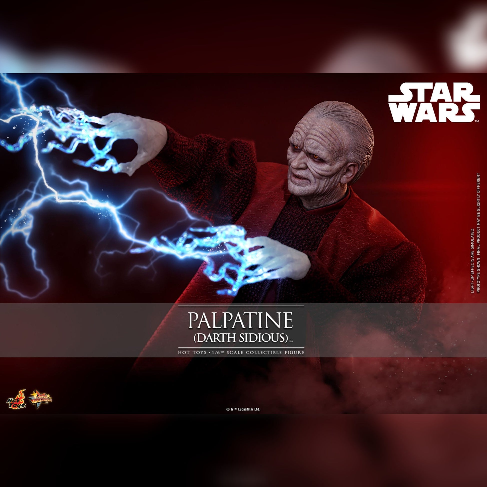 Star Wars: Episode III: Palpatine (Darth Sidious) 1/6th Scale Action Figure - Hot Toys Action Figure