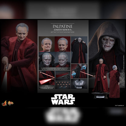 Star Wars: Episode III: Palpatine (Darth Sidious) 1/6th Scale Action Figure - Hot Toys Action Figure