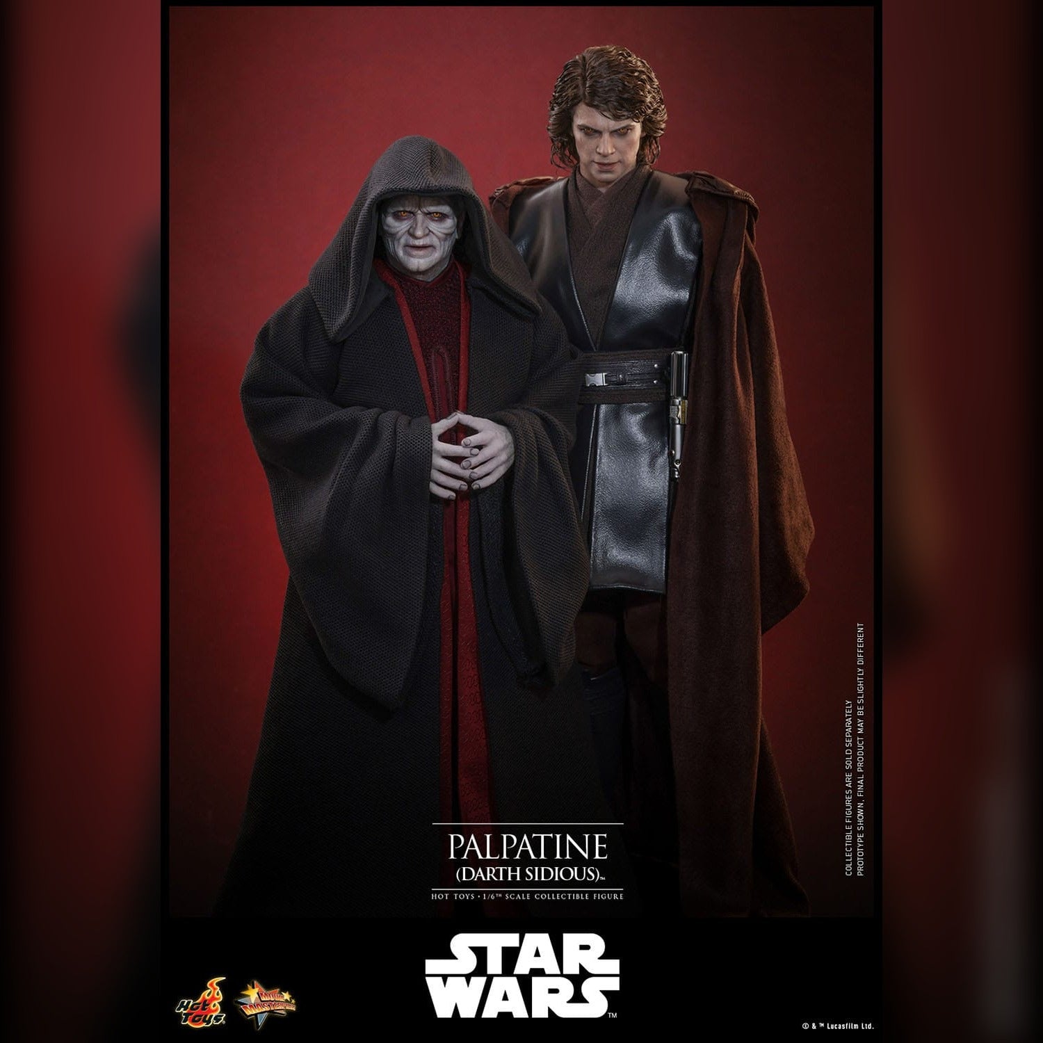 Star Wars: Episode III: Palpatine (Darth Sidious) 1/6th Scale Action Figure - Hot Toys Action Figure