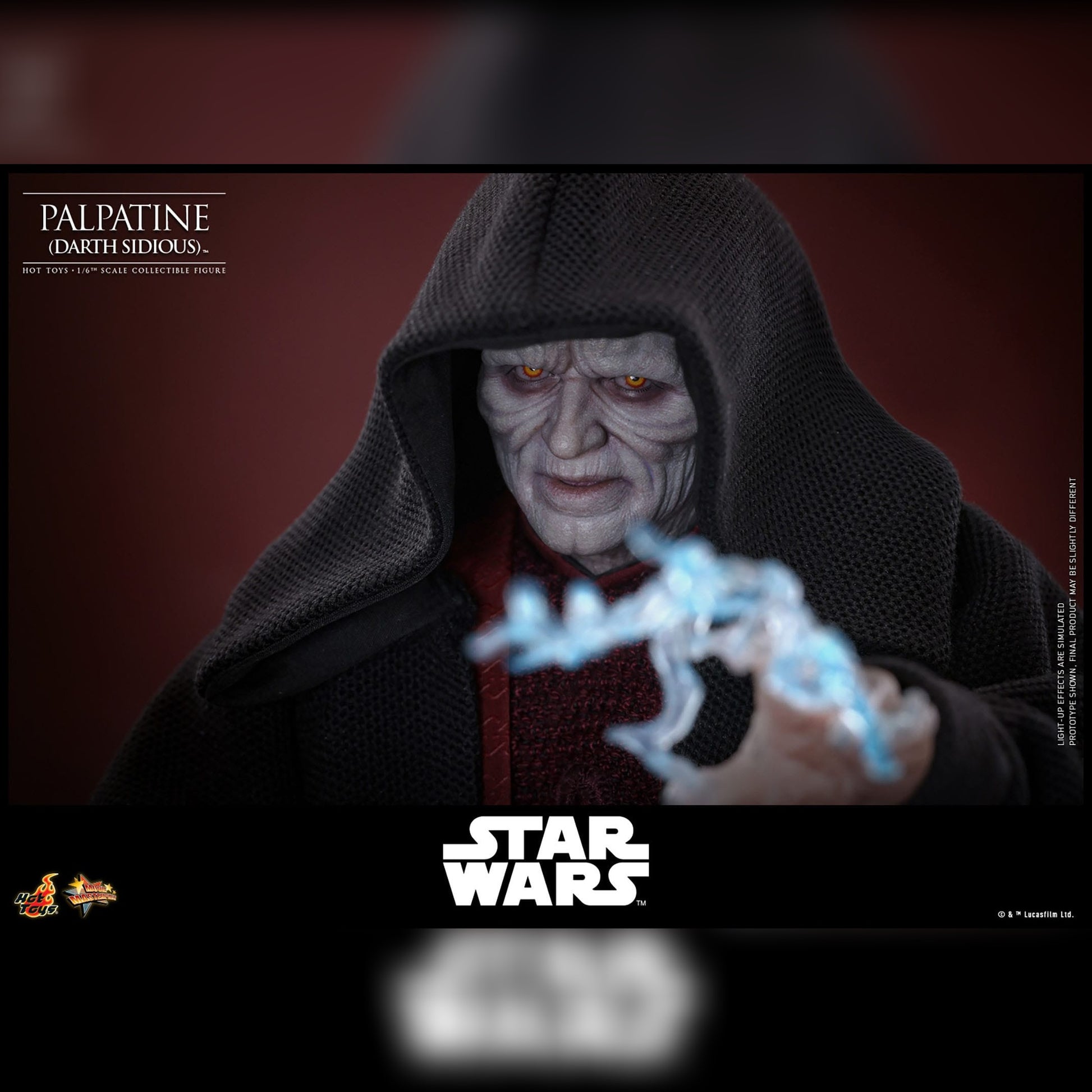 Star Wars: Episode III: Palpatine (Darth Sidious) 1/6th Scale Action Figure - Hot Toys Action Figure