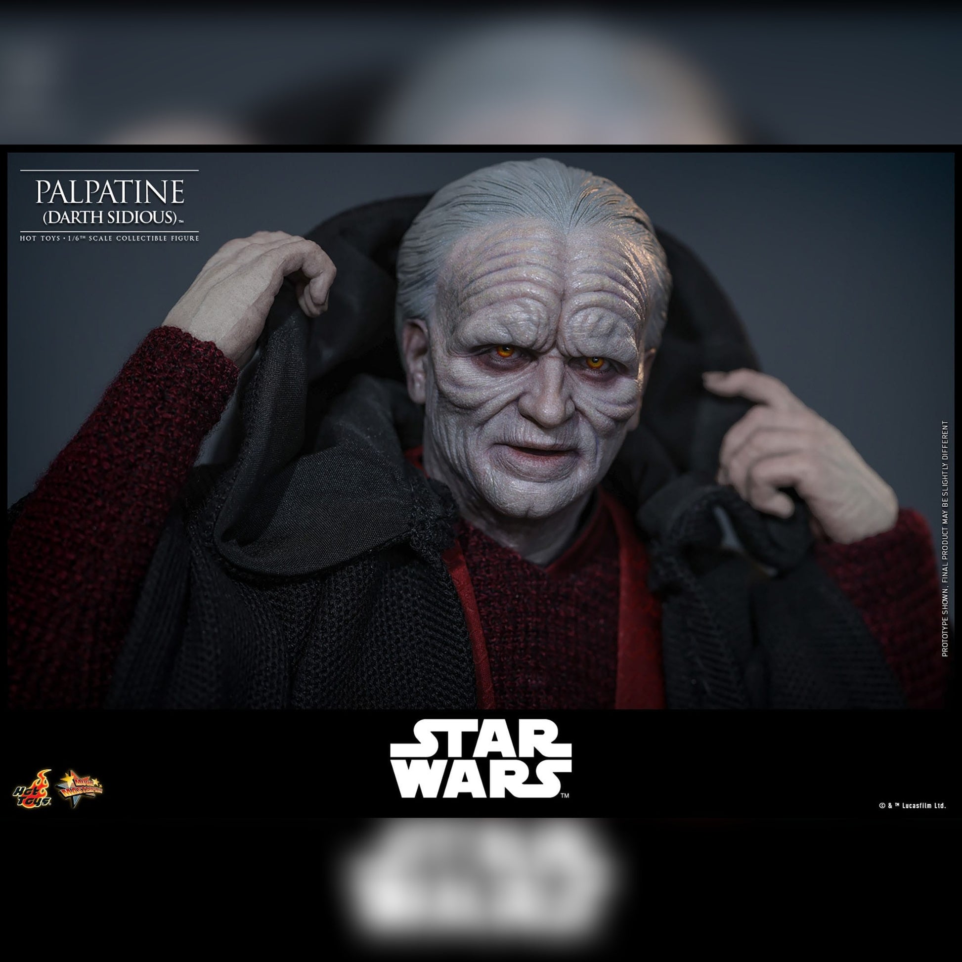 Star Wars: Episode III: Palpatine (Darth Sidious) 1/6th Scale Action Figure - Hot Toys Action Figure