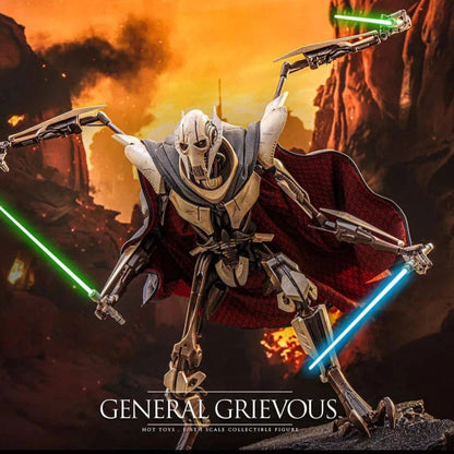 Star Wars: Episode III: Revenge Of The Sith: General Grievous: Diecast - Hot Toys Action Figure