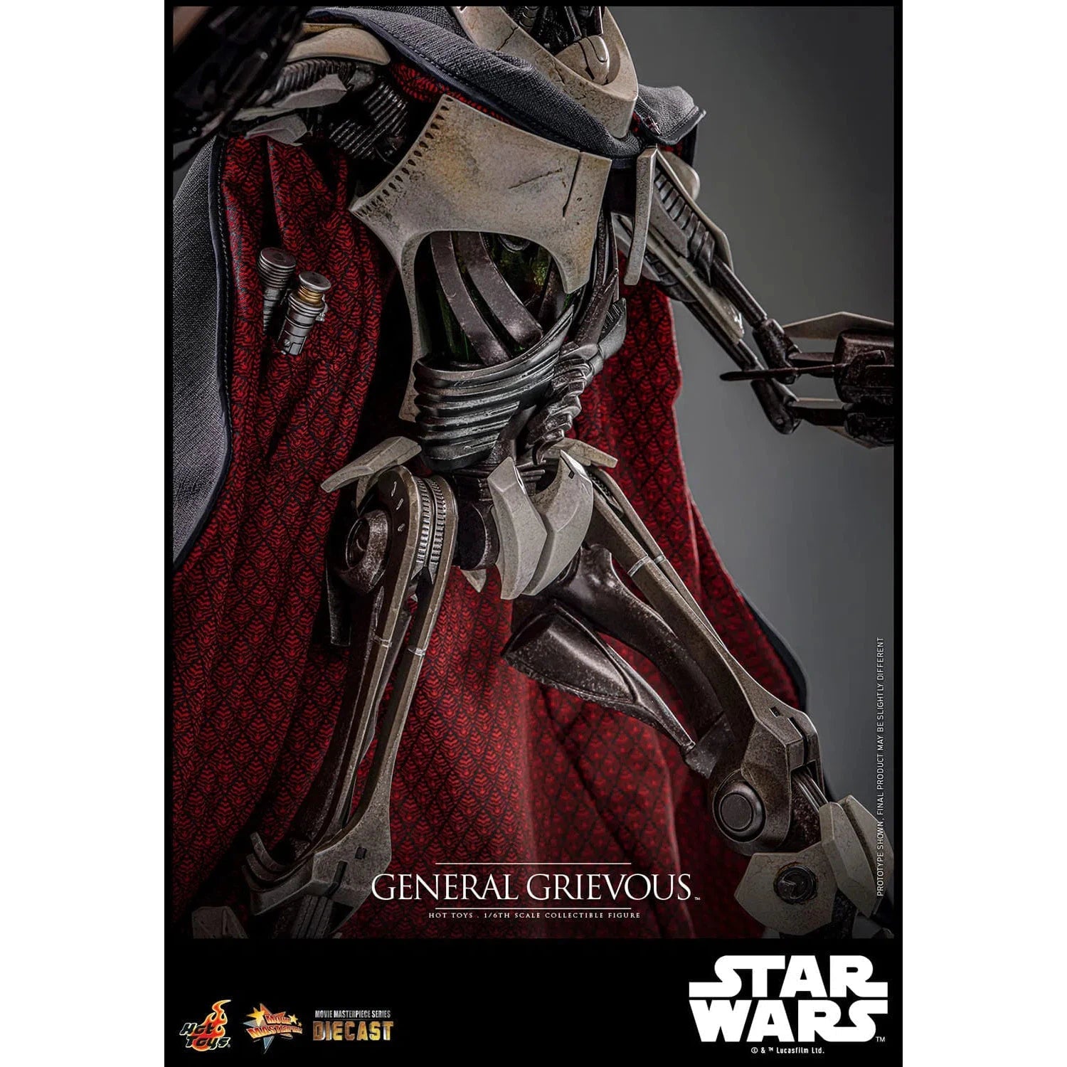Star Wars: Episode III: Revenge Of The Sith: General Grievous: Diecast - Hot Toys Action Figure