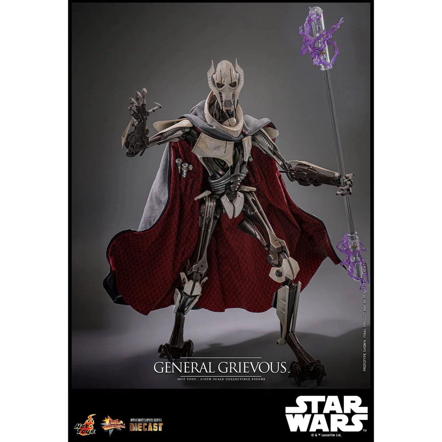 Star Wars: Episode III: Revenge Of The Sith: General Grievous: Diecast - Hot Toys Action Figure