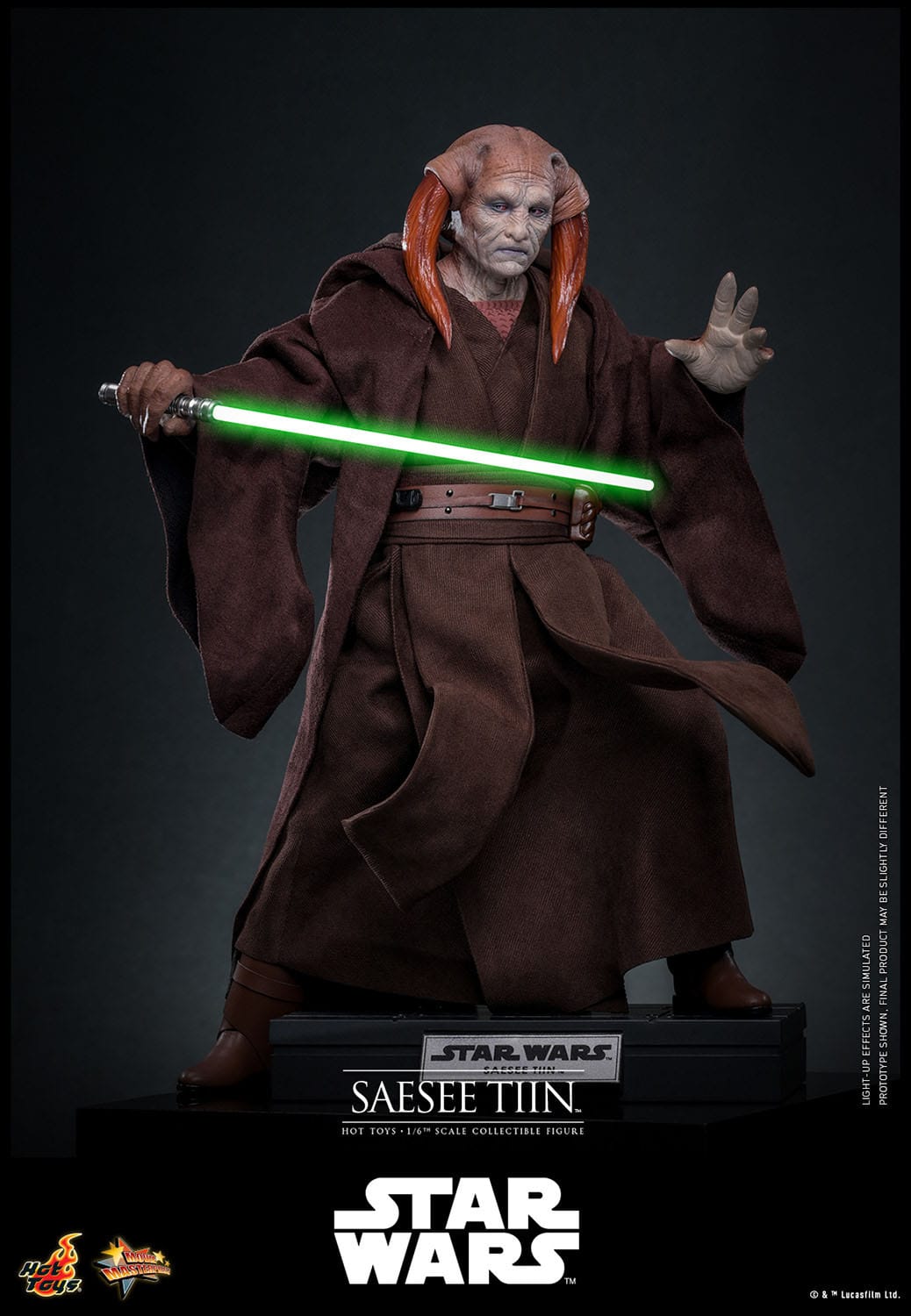 Star Wars: Episode III: Revenge Of The Sith: Saesee Tiin: 1/6th - Hot Toys Action Figures