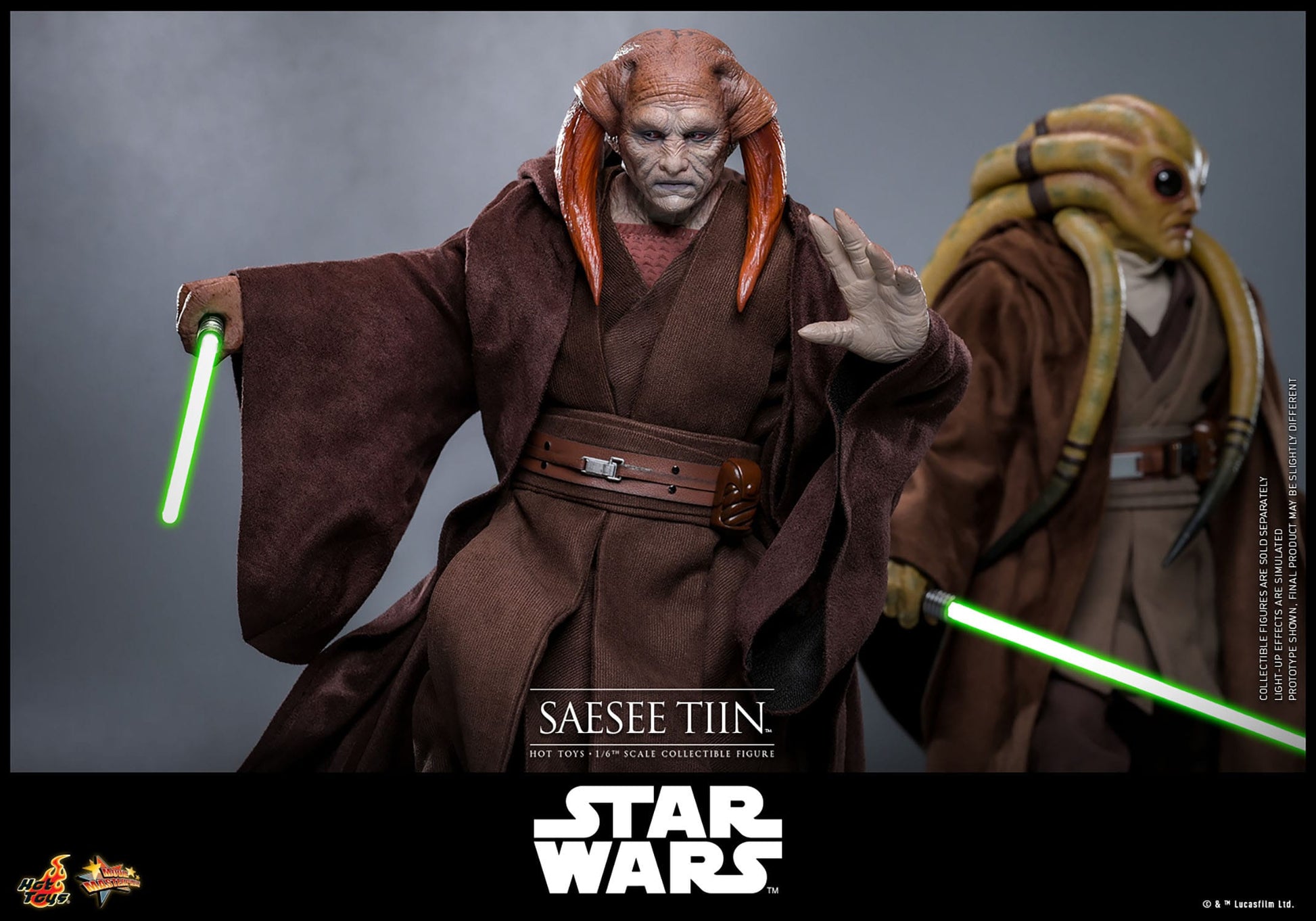 Star Wars: Episode III: Revenge Of The Sith: Saesee Tiin: 1/6th Scale Action Figure - Hot Toys Action Figure