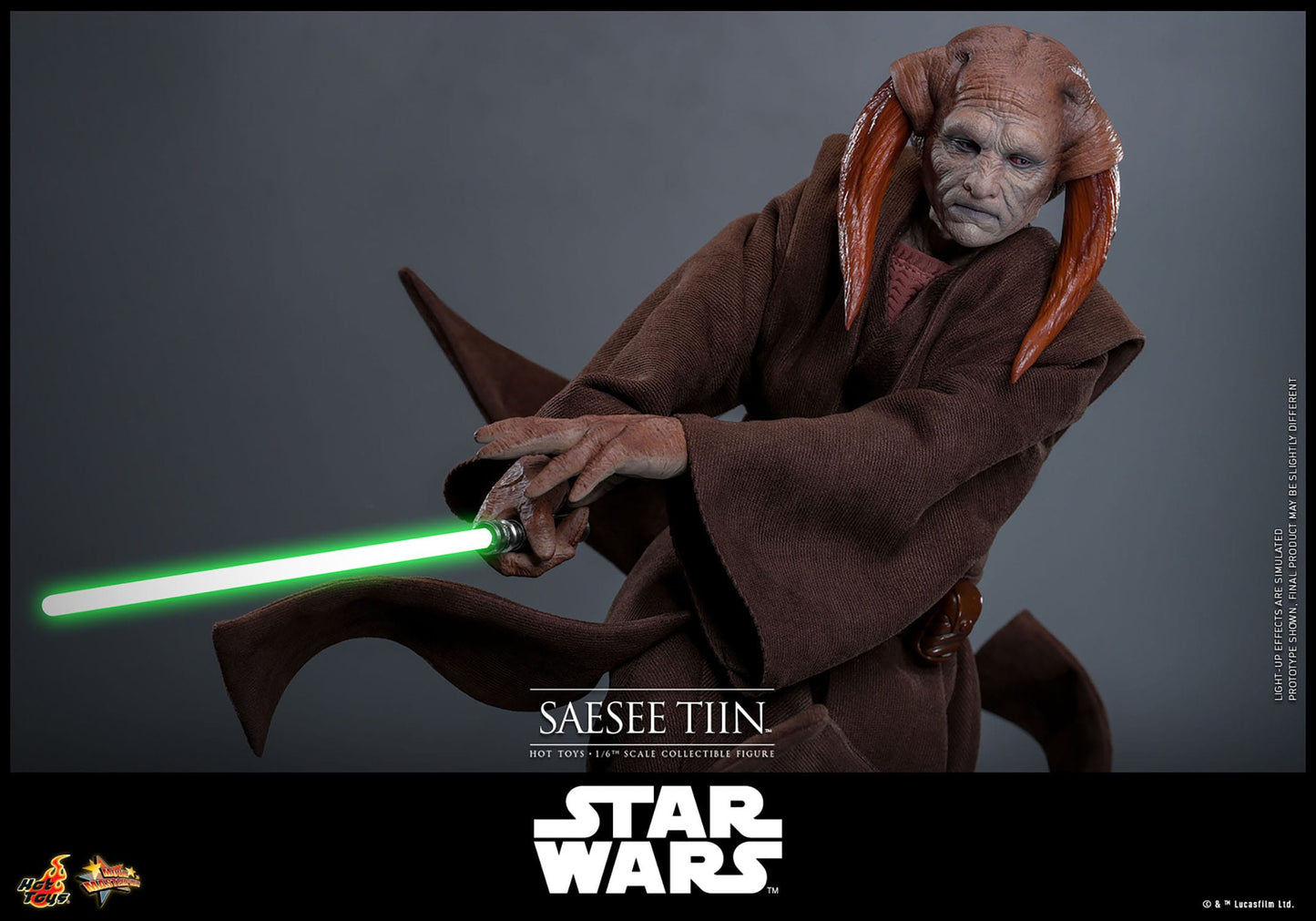 Star Wars: Episode III: Revenge Of The Sith: Saesee Tiin: 1/6th Scale Action Figure - Hot Toys Action Figure