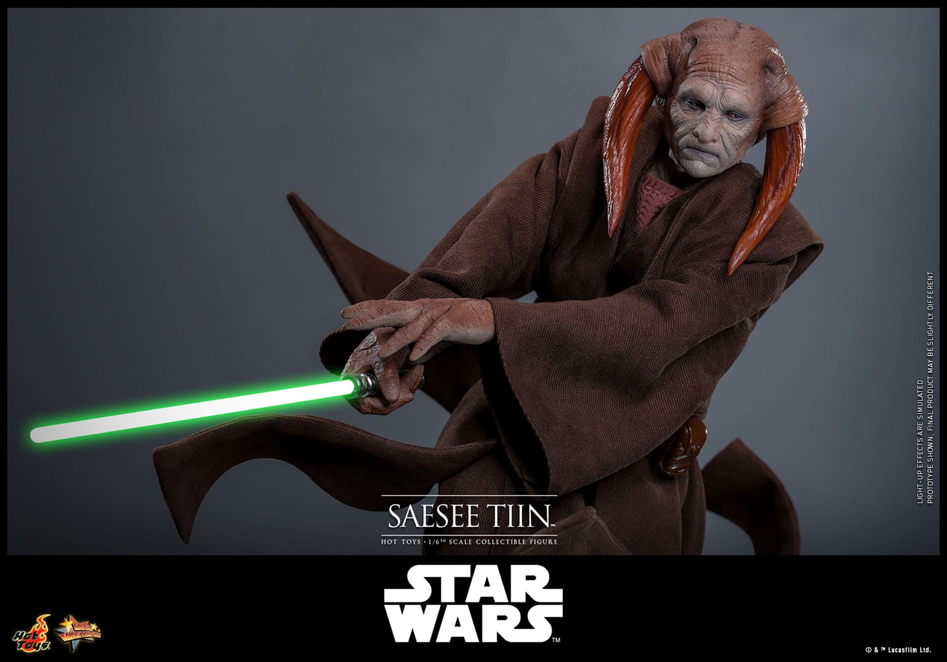 Star Wars: Episode III: Revenge Of The Sith: Saesee Tiin: 1/6th Scale Action Figure - Hot Toys Action Figure