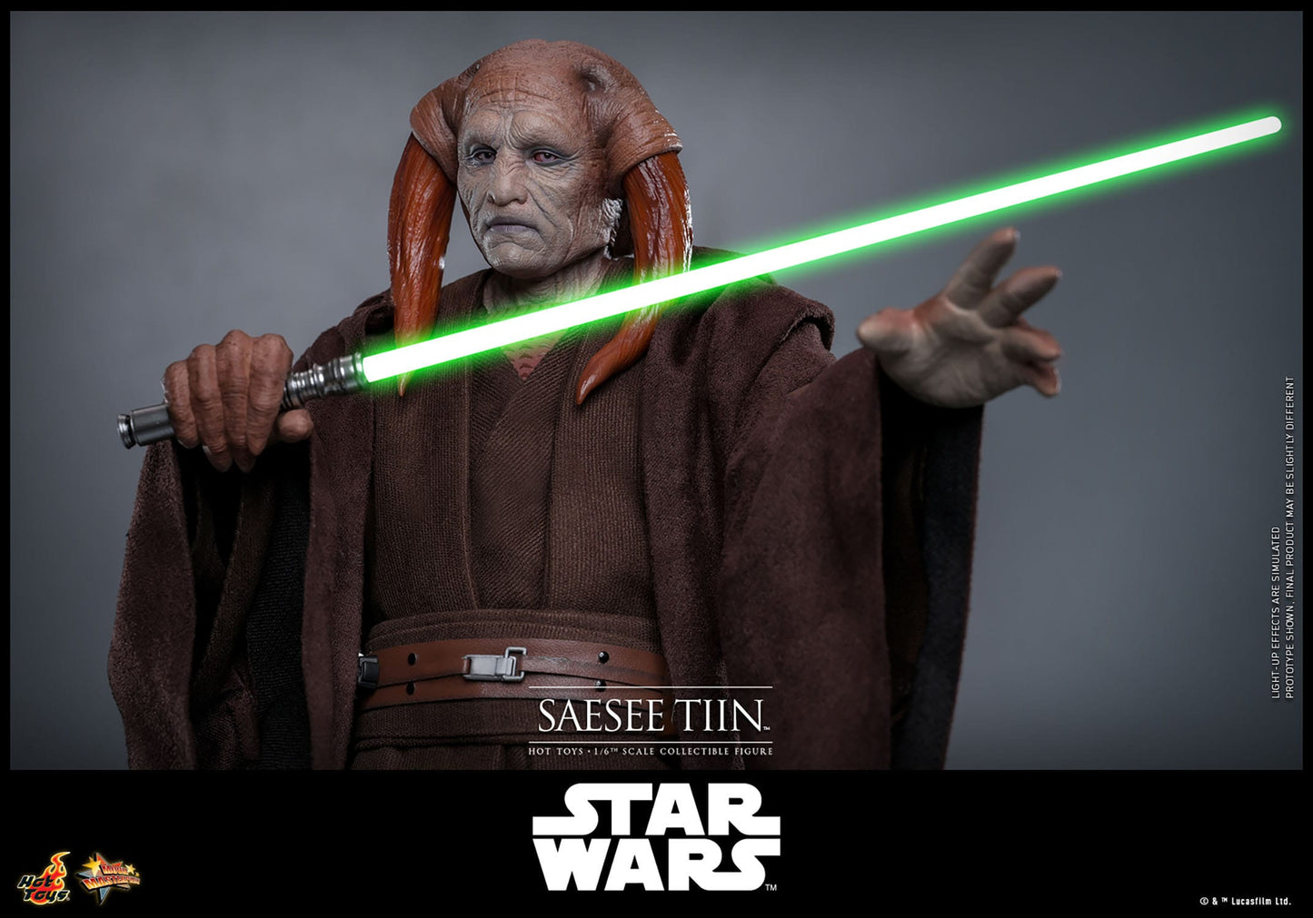 Star Wars: Episode III: Revenge Of The Sith: Saesee Tiin: 1/6th Scale Action Figure - Hot Toys Action Figure