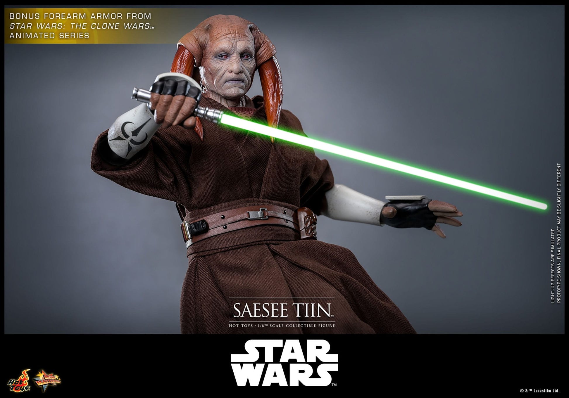 Star Wars: Episode III: Revenge Of The Sith: Saesee Tiin: 1/6th Scale Action Figure - Hot Toys Action Figure