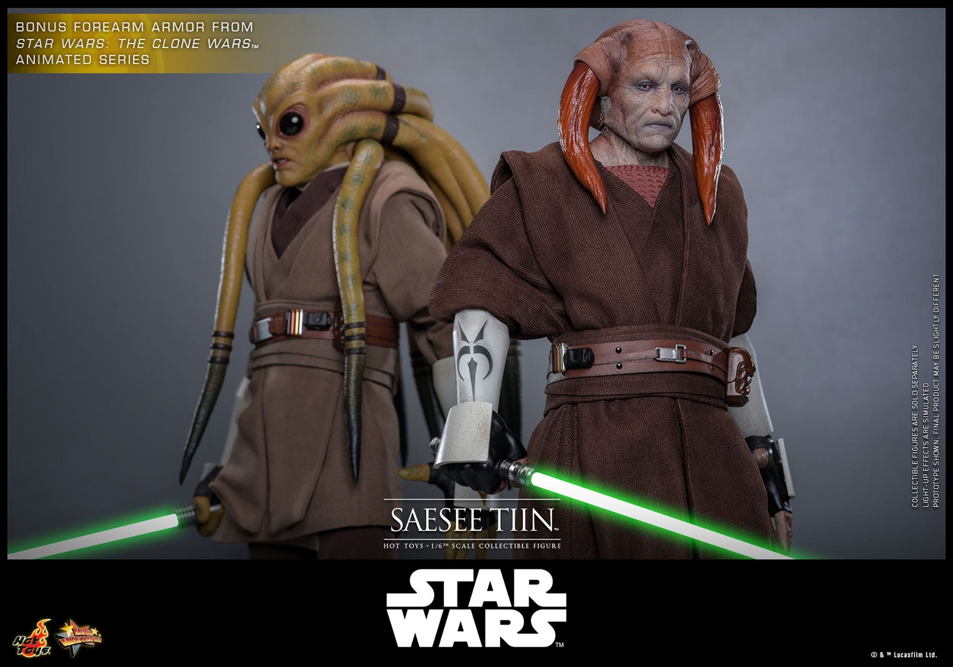 Star Wars: Episode III: Revenge Of The Sith: Saesee Tiin: 1/6th Scale Action Figure - Hot Toys Action Figure