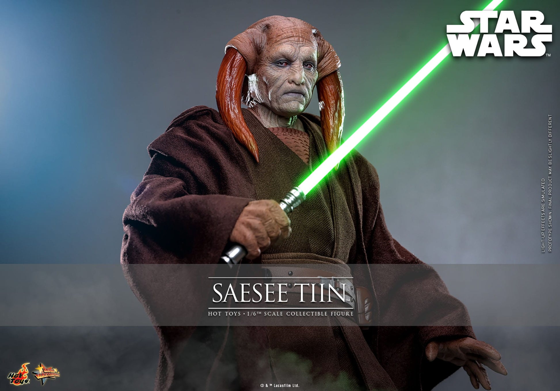 Star Wars: Episode III: Revenge Of The Sith: Saesee Tiin: 1/6th Scale Action Figure - Hot Toys Action Figure