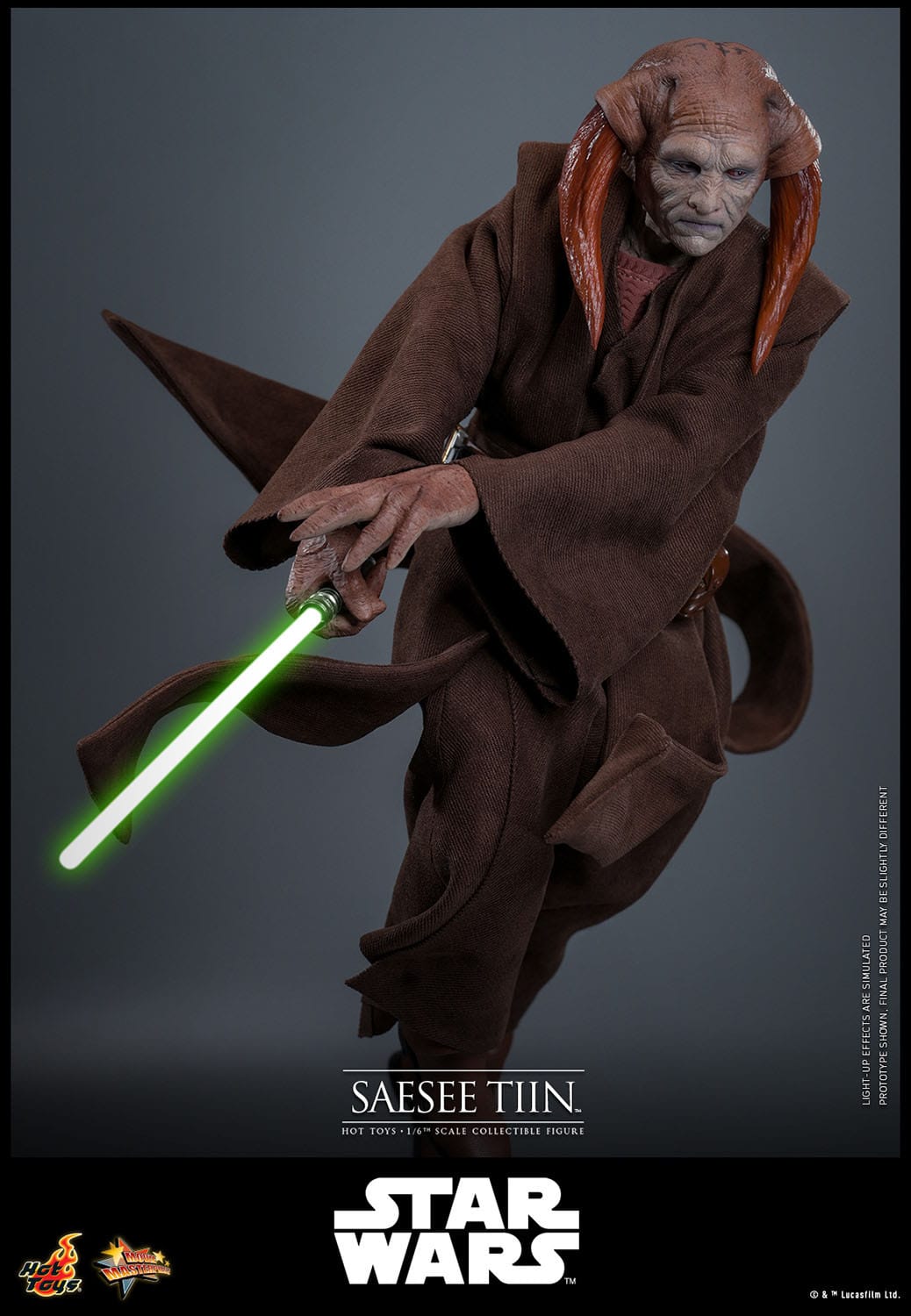 Star Wars: Episode III: Revenge Of The Sith: Saesee Tiin: 1/6th Scale Action Figure - Hot Toys Action Figure