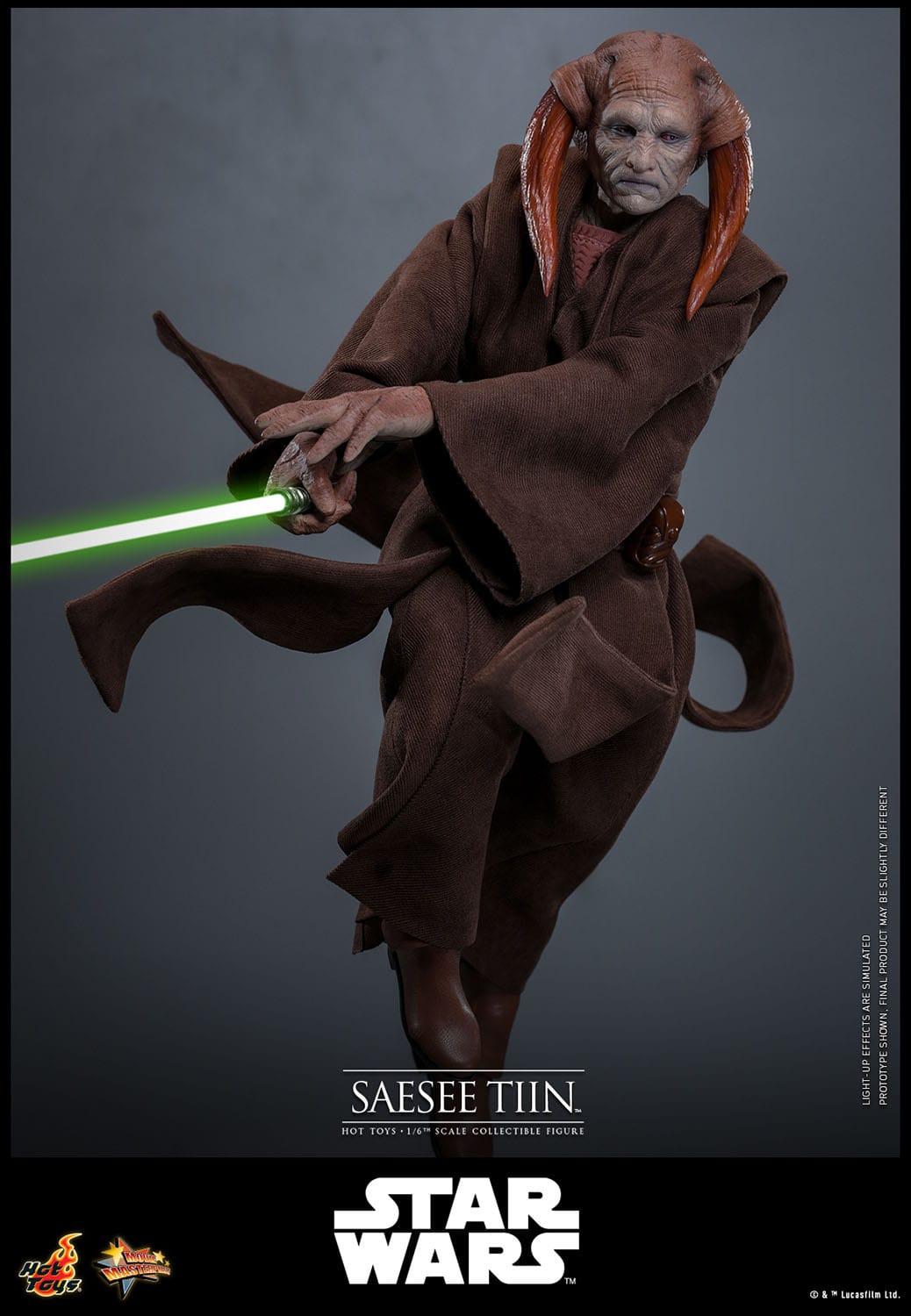 Star Wars: Episode III: Revenge Of The Sith: Saesee Tiin: 1/6th Scale Action Figure - Hot Toys Action Figure