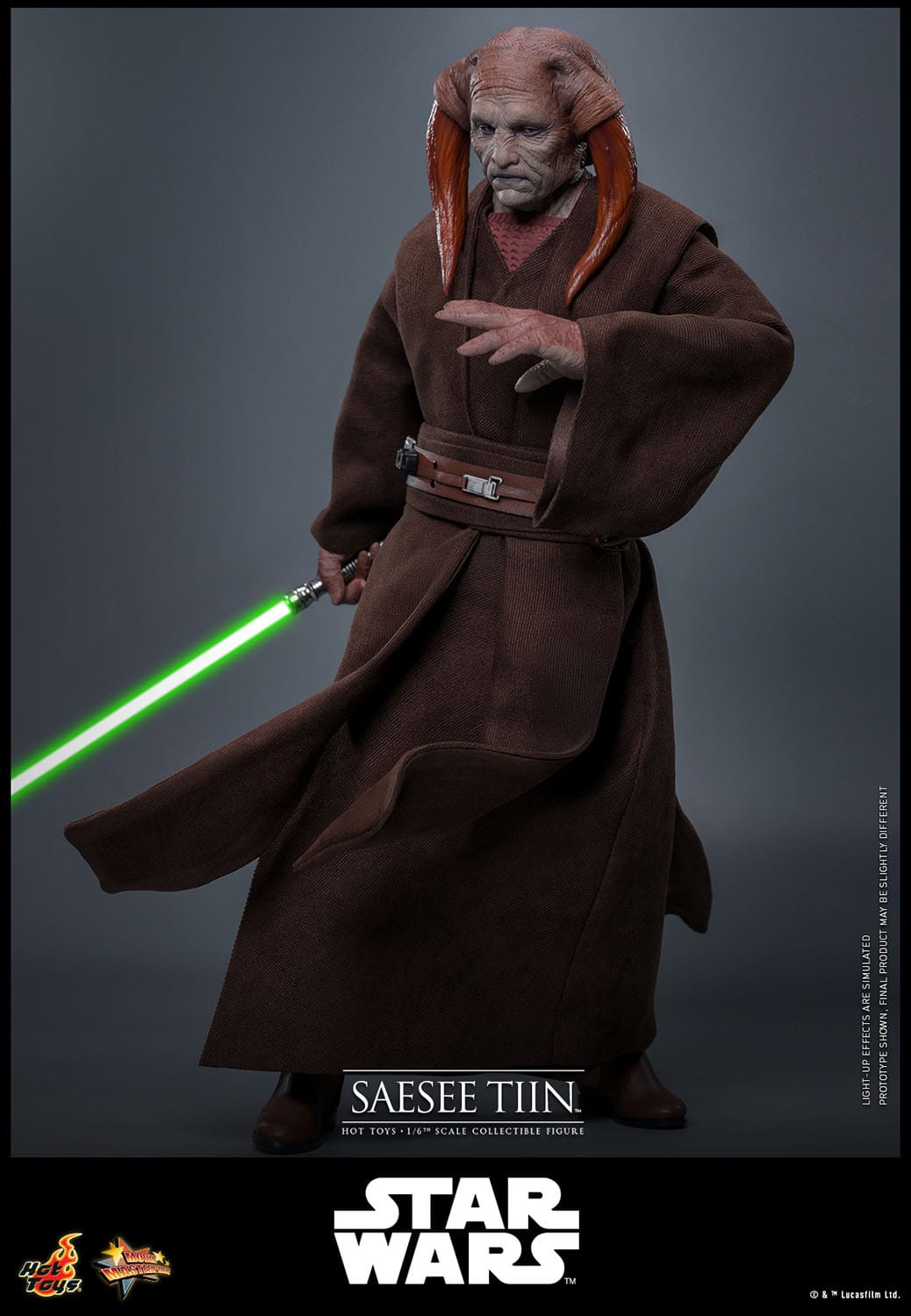 Star Wars: Episode III: Revenge Of The Sith: Saesee Tiin: 1/6th Scale Action Figure - Hot Toys Action Figure