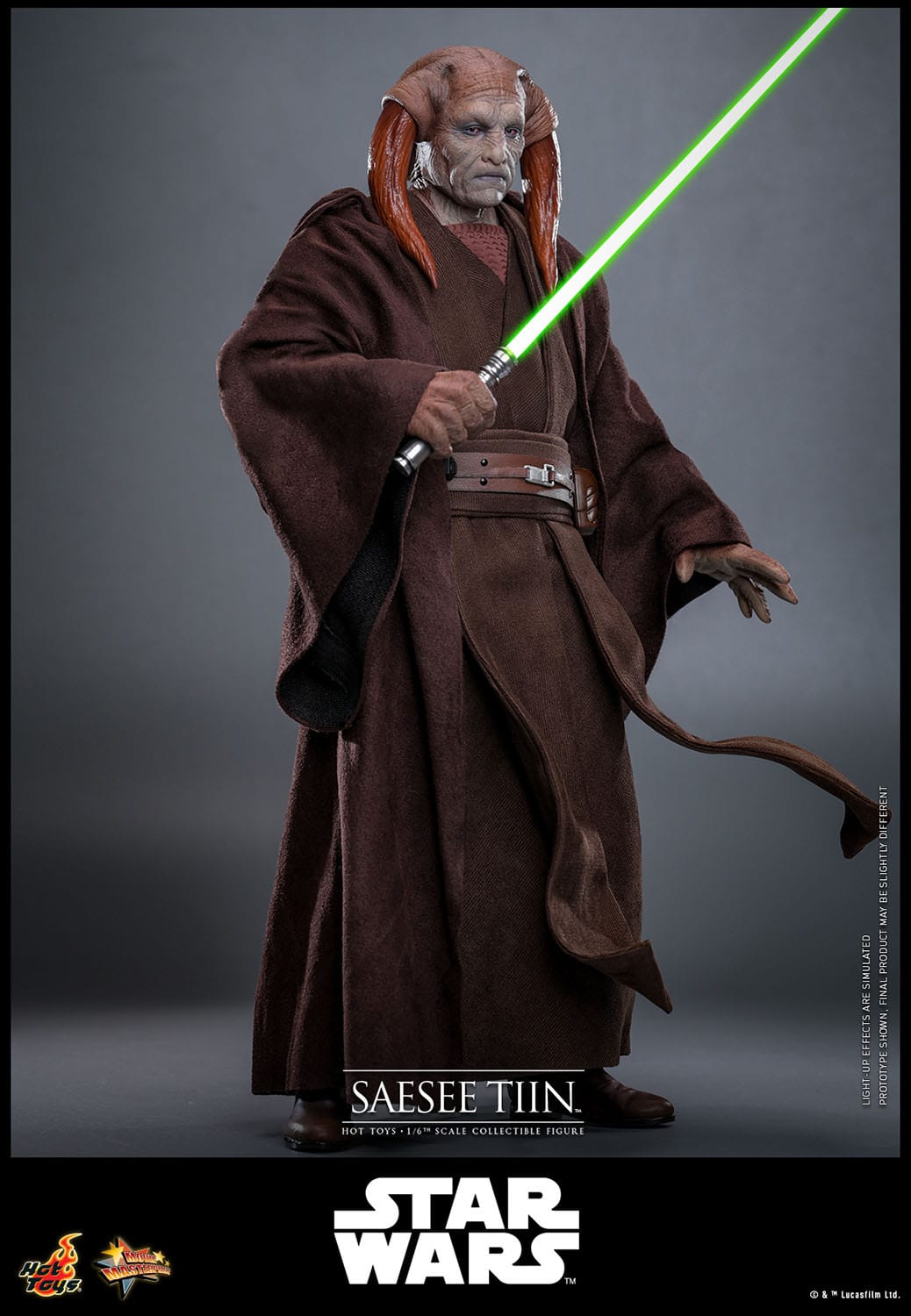 Star Wars: Episode III: Revenge Of The Sith: Saesee Tiin: 1/6th Scale Action Figure - Hot Toys Action Figure