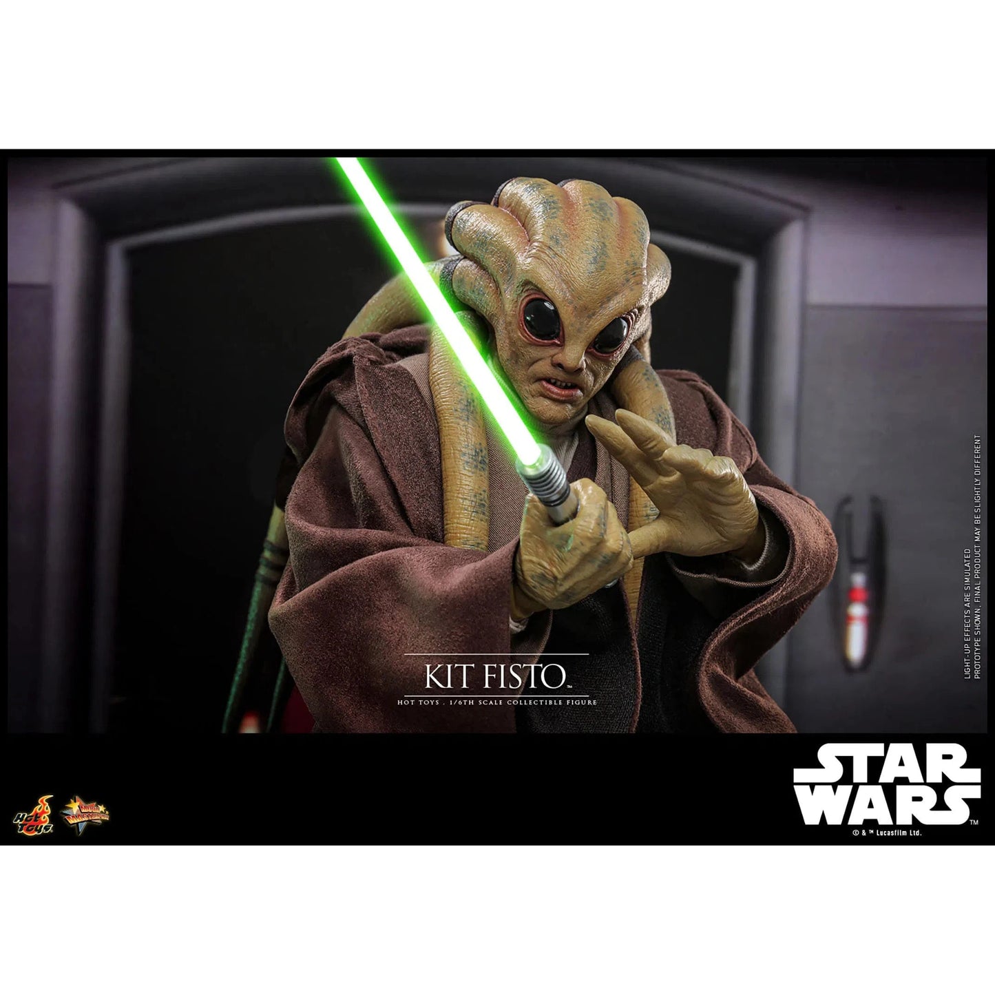 Star Wars: Episode III: Revenge of the Sith: Kit Fisto: Hot Toys by Hot Toys – Action Figure, [scale], UK stockist Planet Action Figures
