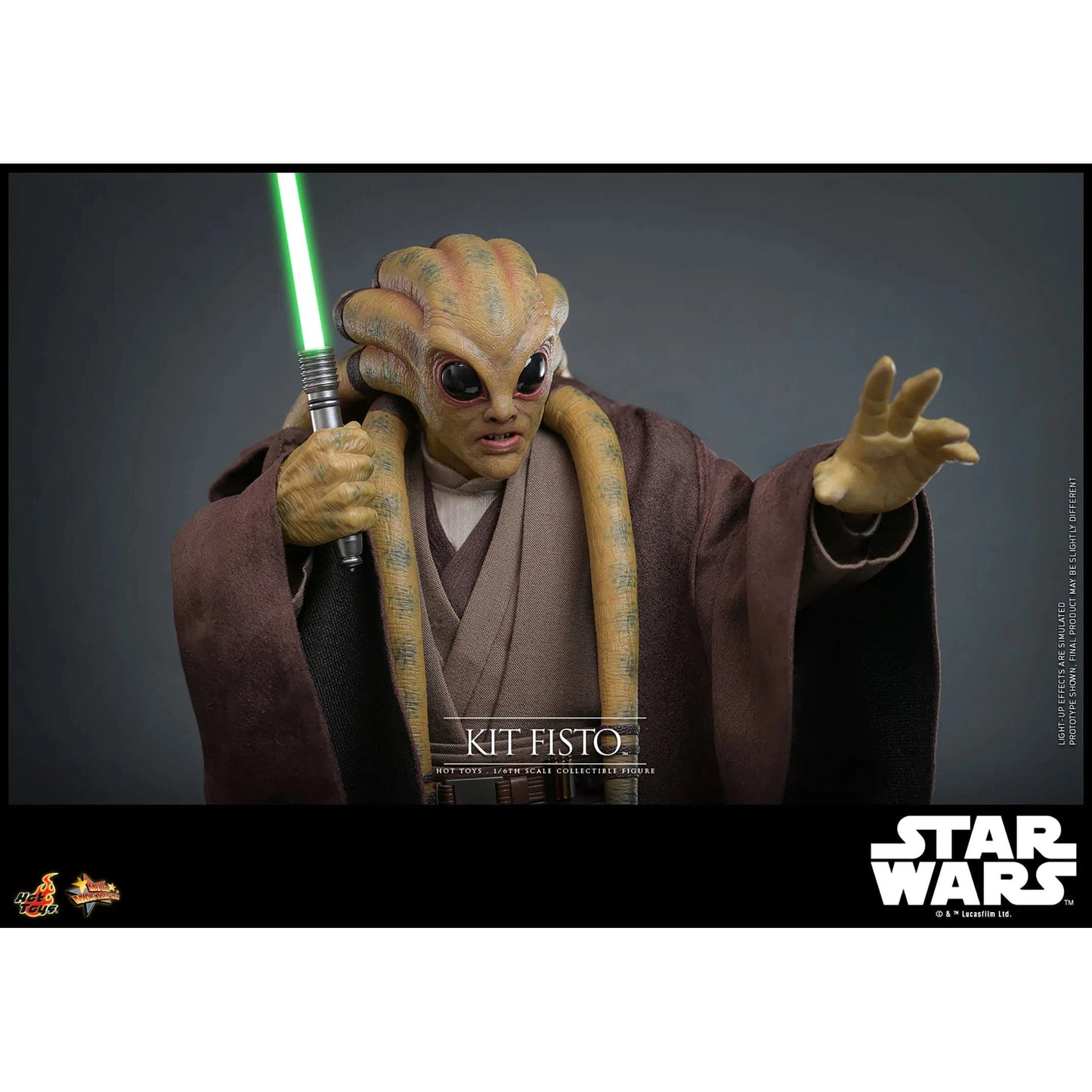 Star Wars: Episode III: Revenge of the Sith: Kit Fisto: Hot Toys by Hot Toys – Action Figure, [scale], UK stockist Planet Action Figures