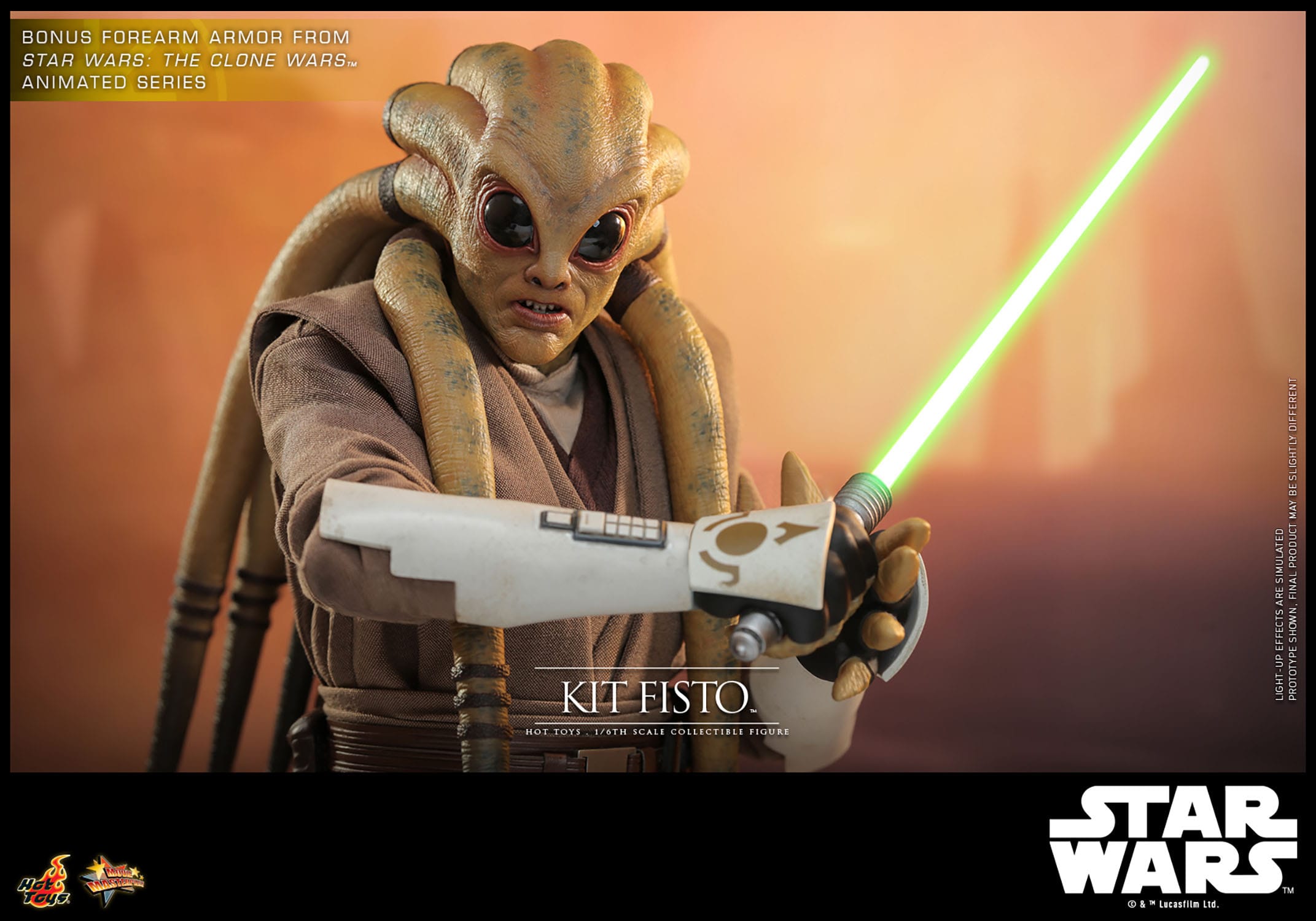 Star Wars: Episode III: Revenge of the Sith: Kit Fisto: Hot Toys Hot Toys