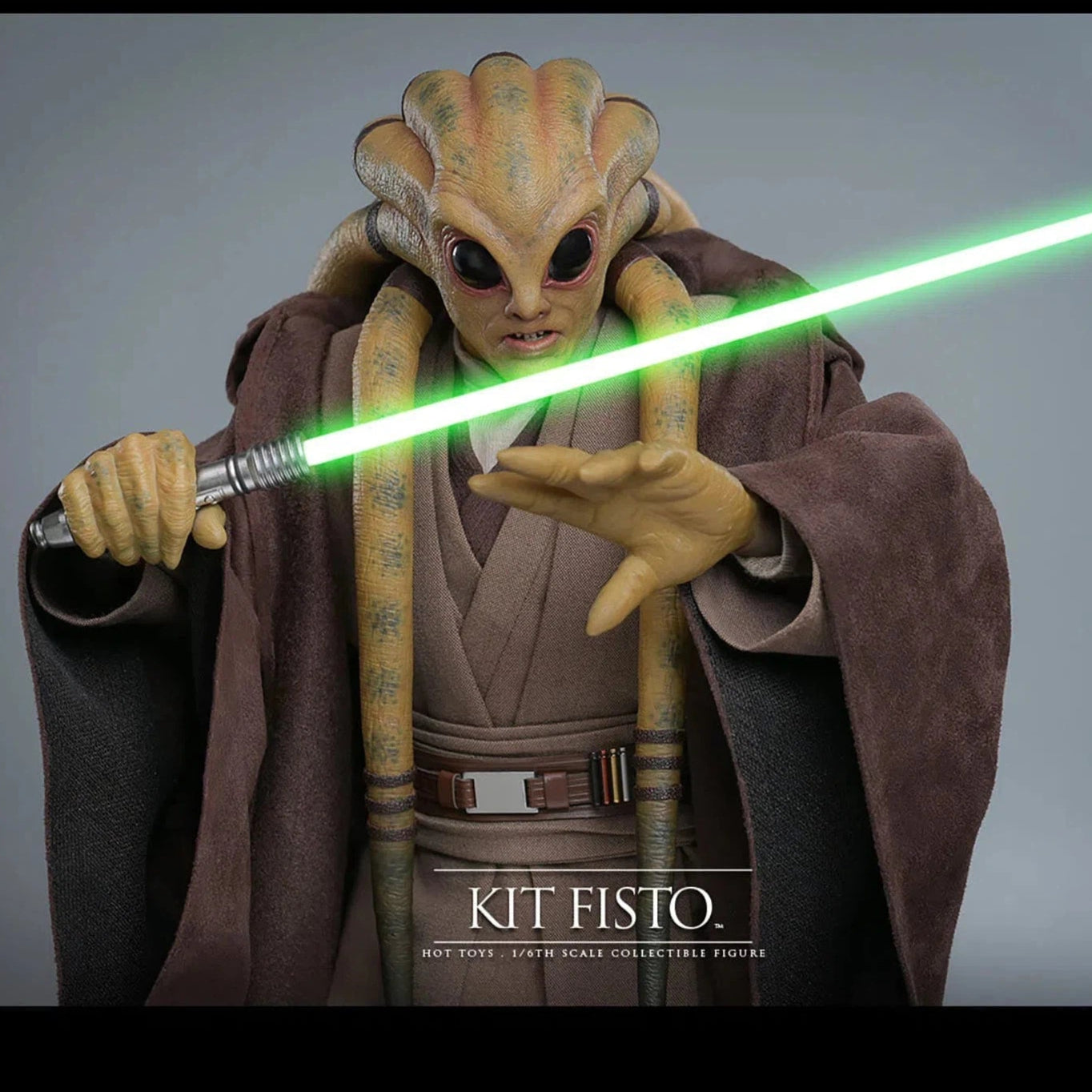 Star Wars: Episode III: Revenge of the Sith: Kit Fisto: Hot Toys by Hot Toys – Action Figure, [scale], UK stockist Planet Action Figures